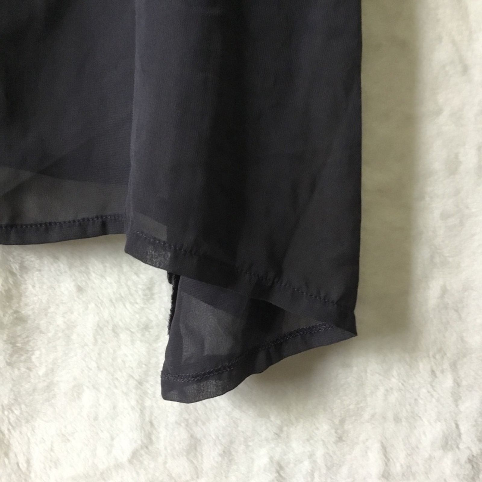 Other Marseille Gray Sheer Asymmetrical Hem Tunic Size S / US 4 / IT 40 - 16 Thumbnail