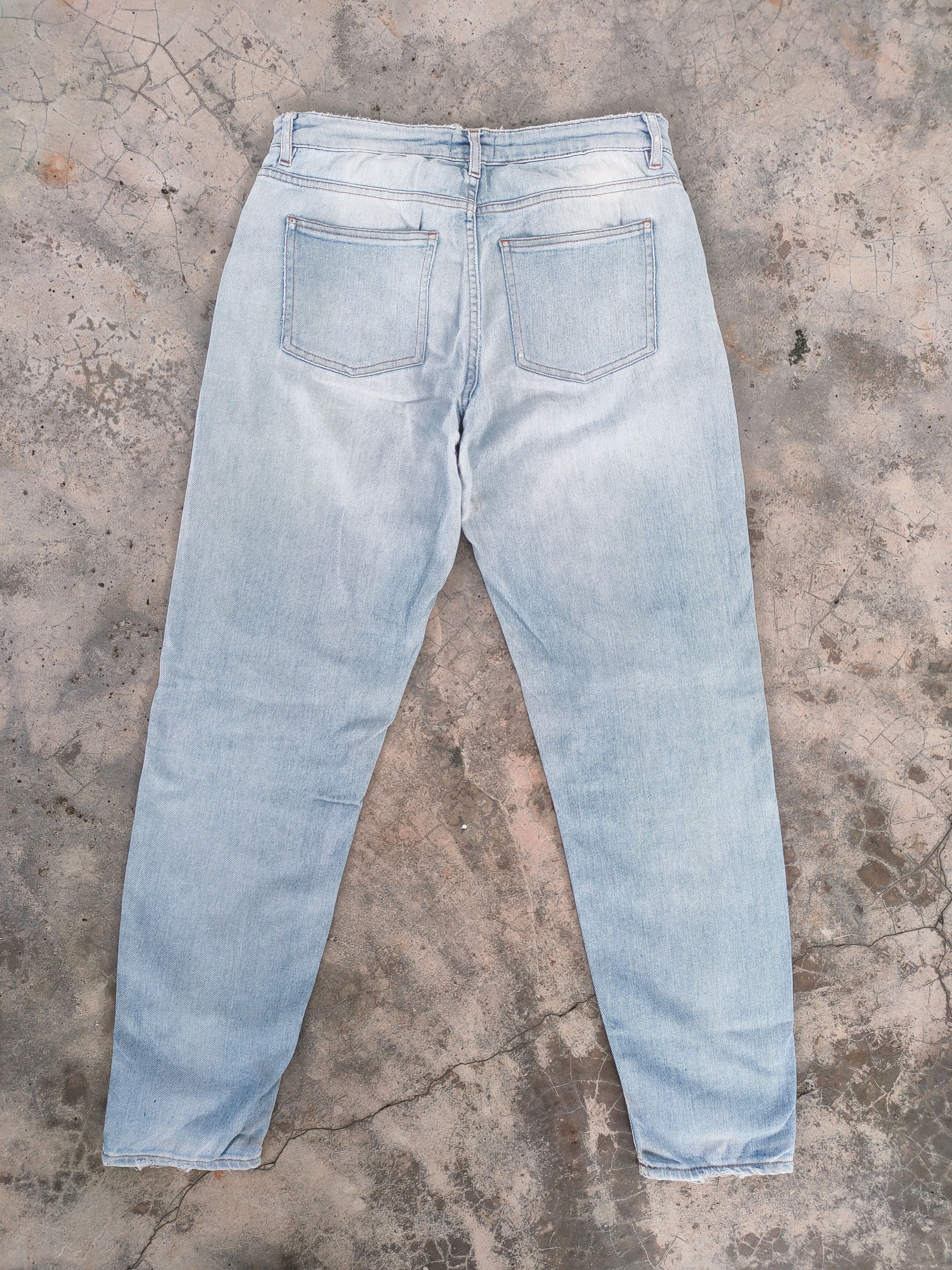 Acne Studios VINTAGE ACNE STUDIO SOFT DENIM DISTRESSED FADED JEANS PANTS Size US 30 / EU 46 - 7 Thumbnail