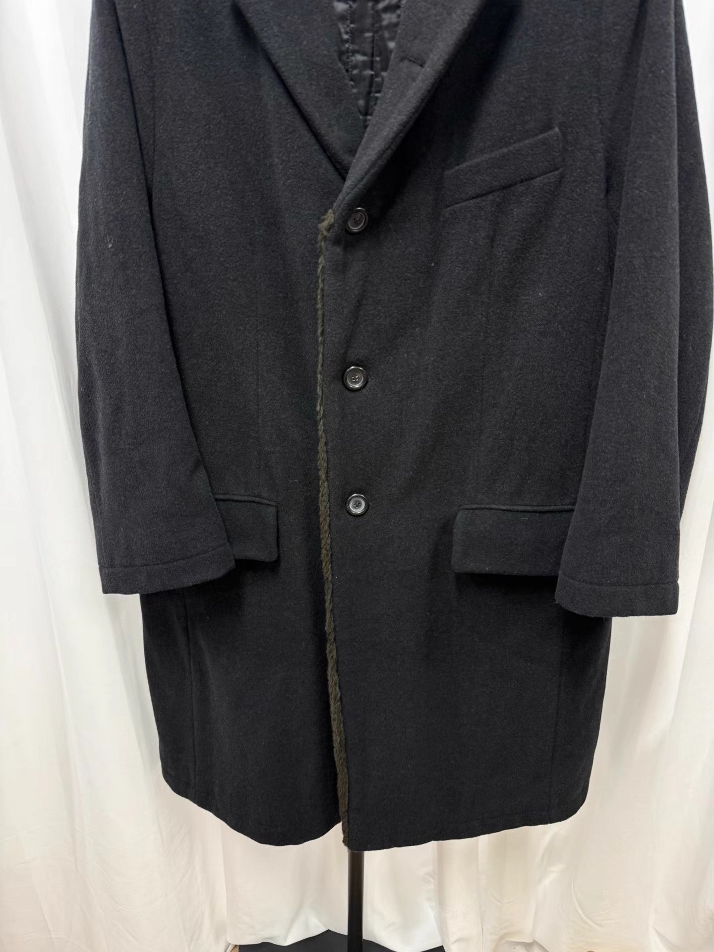 Dries Van Noten Dries Van Noten Lycra Era Furry Placket Oversized Coat K20 Size US S / EU 44-46 / 1 - 3 Thumbnail