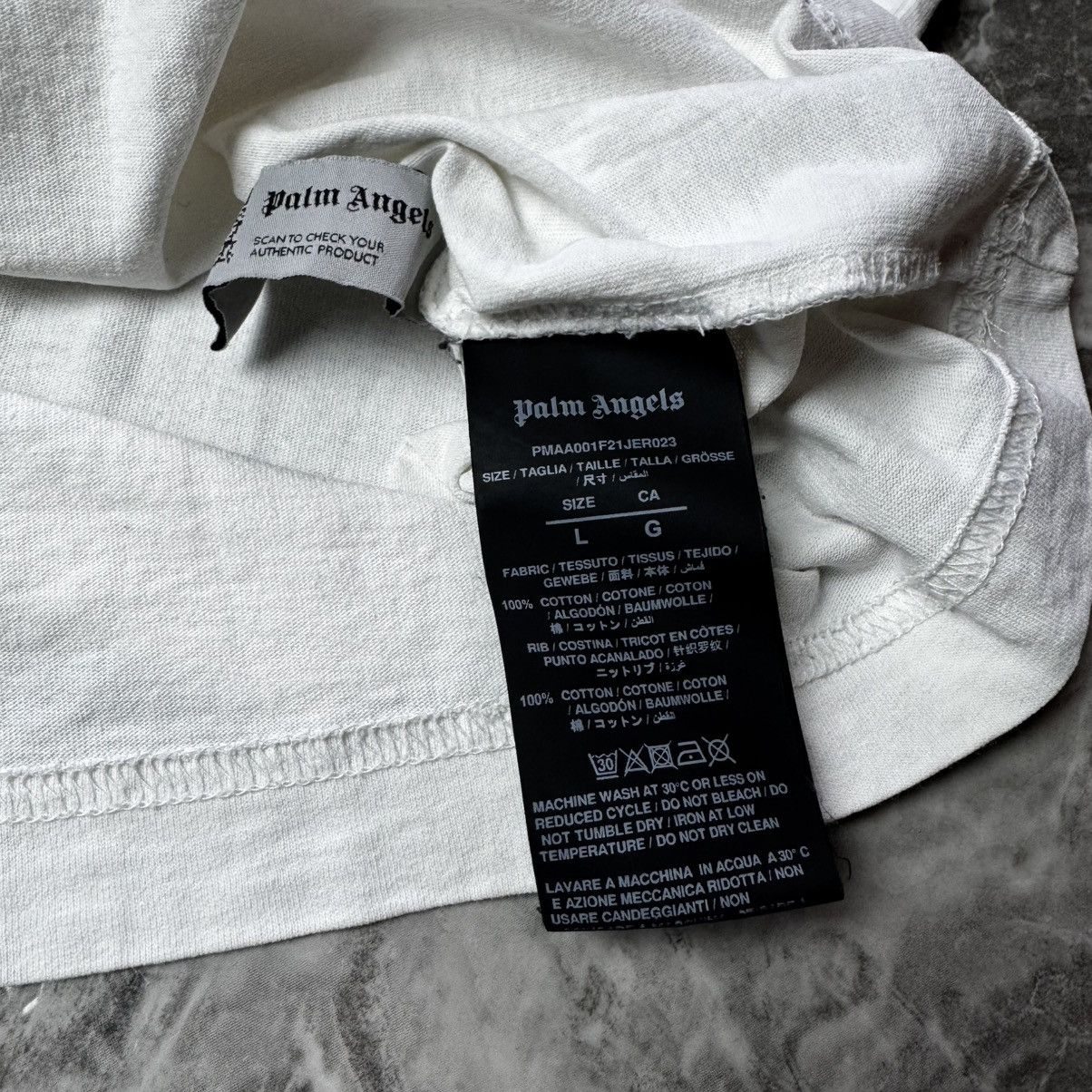 Palm Angels PALM ANGELS KILL BEAR T-SHIRT WHITE Size US L / EU 52-54 / 3 - 5 Thumbnail