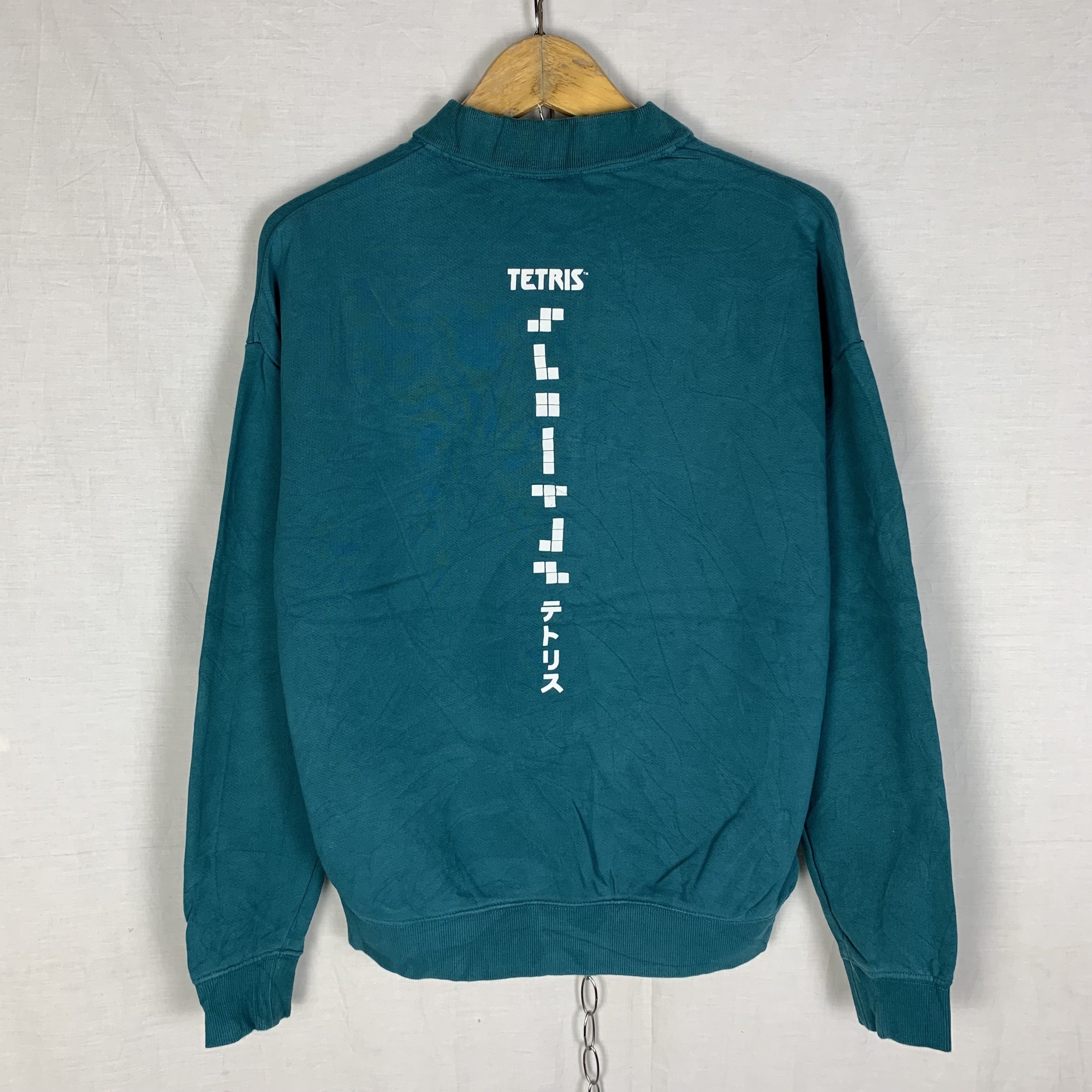 H&M H&M Tetris Sweatshirt Crewneck Collared Size US M / EU 48-50 / 2 - 2 Thumbnail