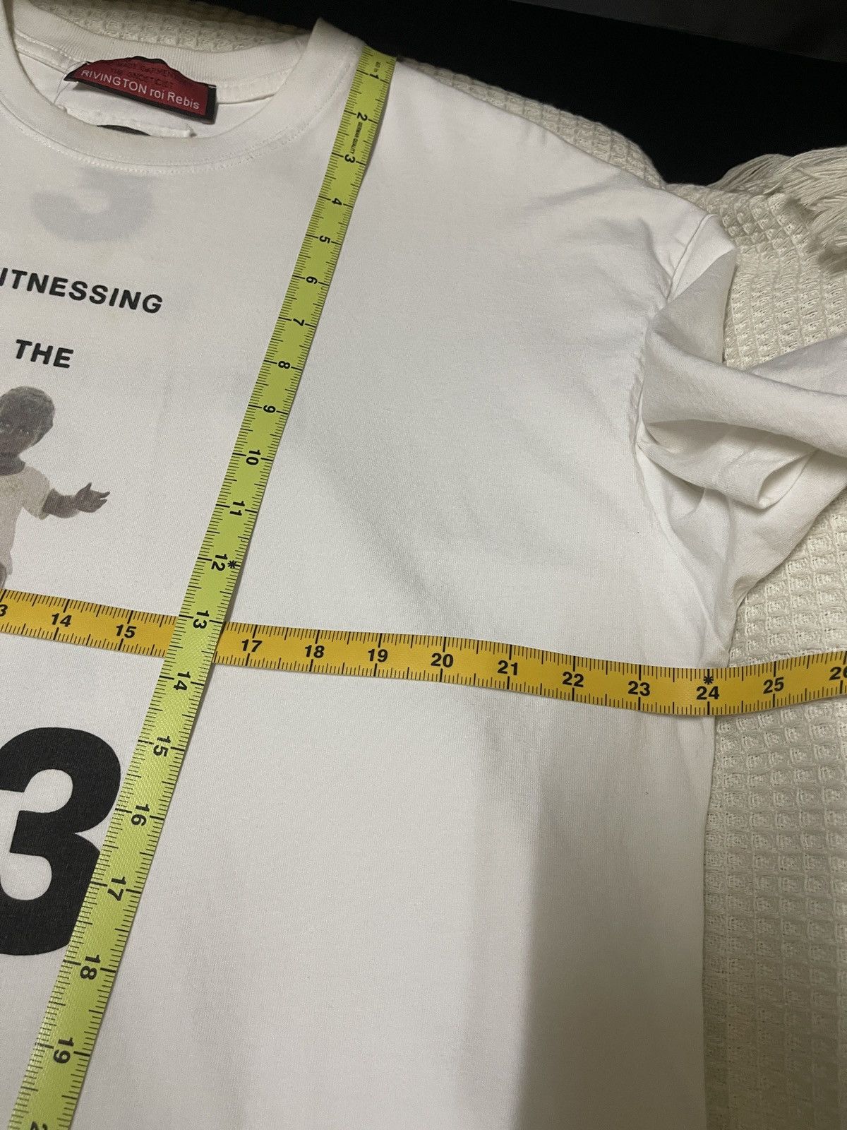 RRR-123 MYRRH FRANKINCENSE GOLD🔥RIVINGTON roi REBIS 123🔥White TEE Size US XL / EU 56 / 4 - 9 Thumbnail