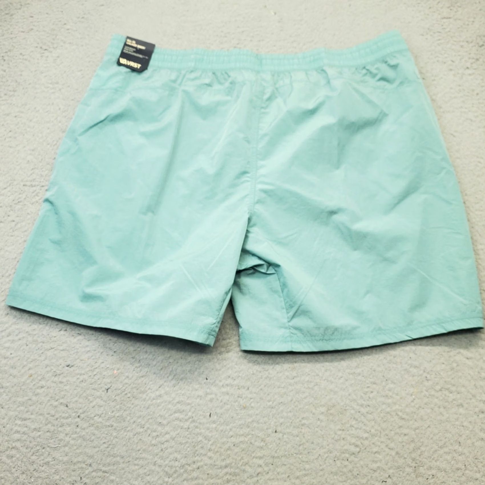 Vintage VRST All-In Unlined Shorts Mens XXL Green Athletic Elastic Waist UV Protection Size US 39 - 2 Thumbnail