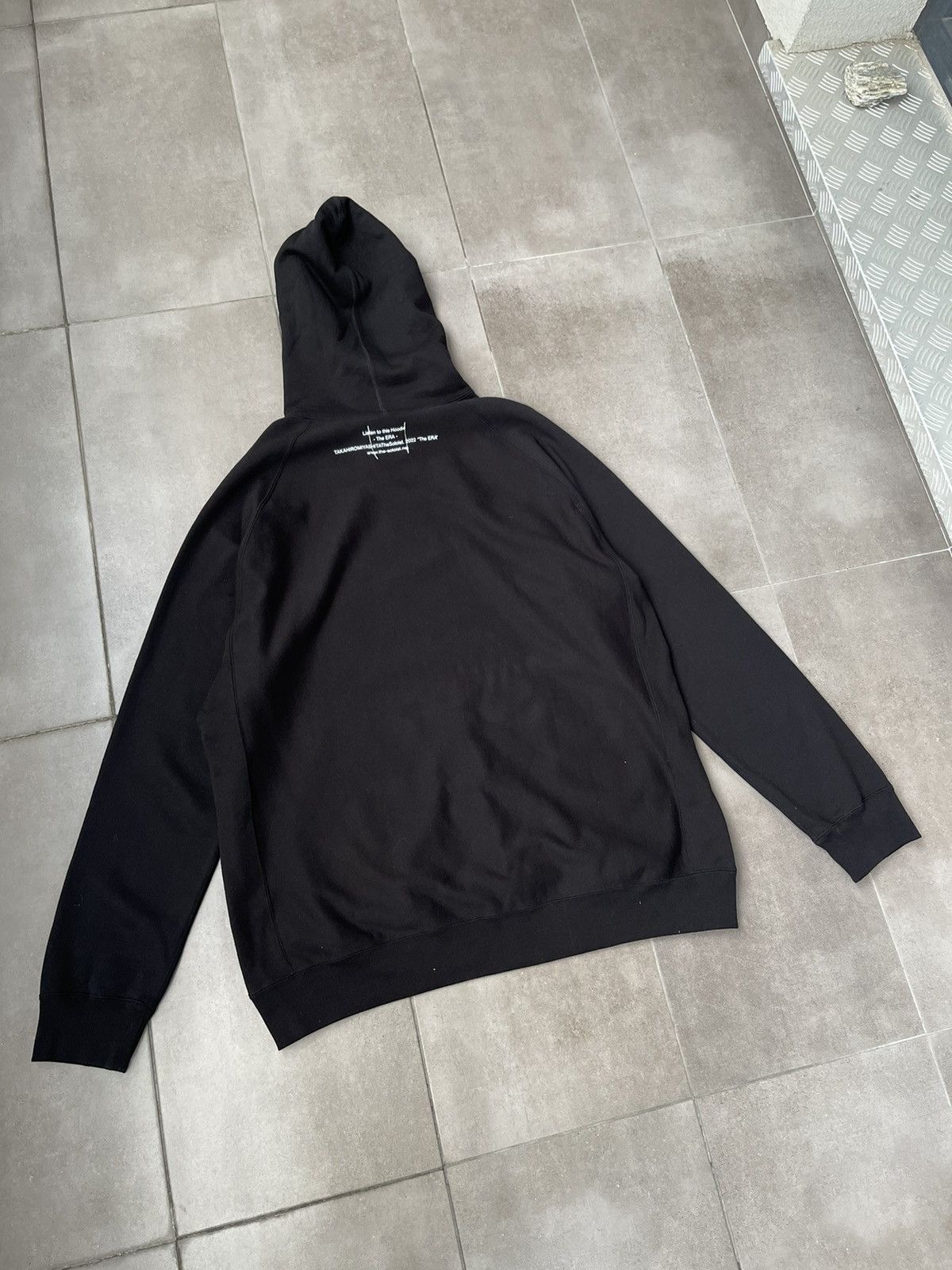 Takahiromiyashita The Soloist. !DS! AW22 The Soloist "The Era" Logo Black Oversized Hoodie Size US M / EU 48-50 / 2 - 13 Thumbnail