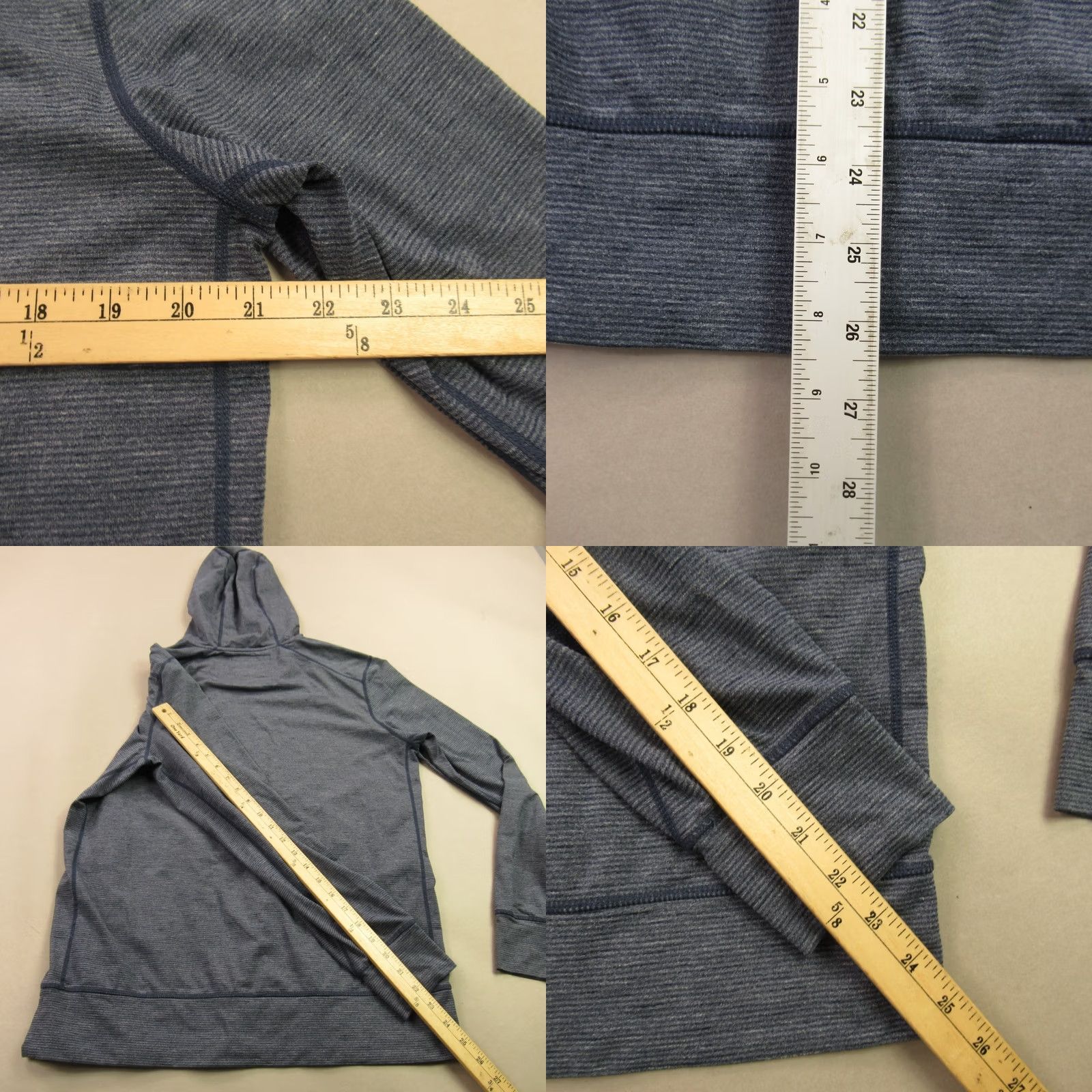 Prana Prana Hoodie Mens M Long Sleeve Hooded Pullover Outdoors Blue Casual Size US M / EU 48-50 / 2 - 8 Thumbnail