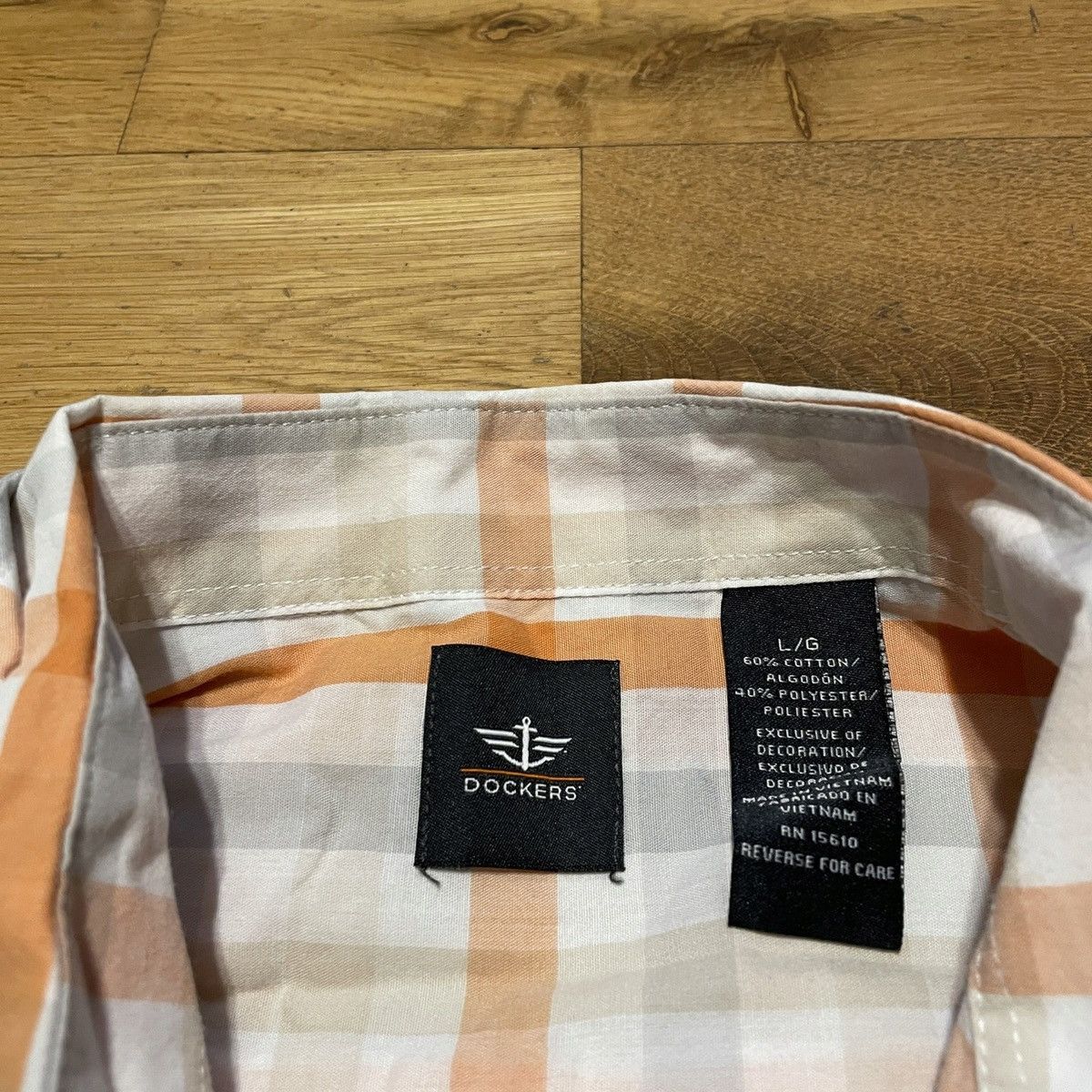 Chaps Dockers mens fashionable shirt plated size L Size US L / EU 52-54 / 3 - 2 Thumbnail