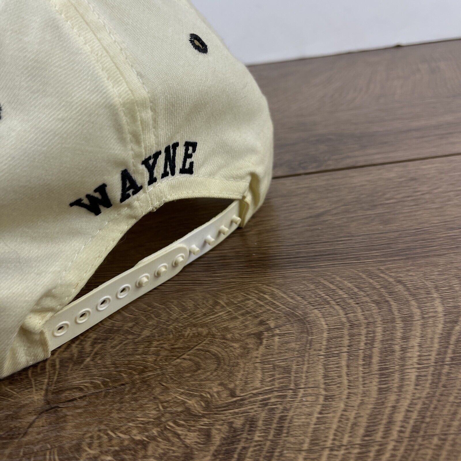 Other Wayne High School Hat Snapback White Adjustable Hat Adult Si Size ONE SIZE - 7 Thumbnail