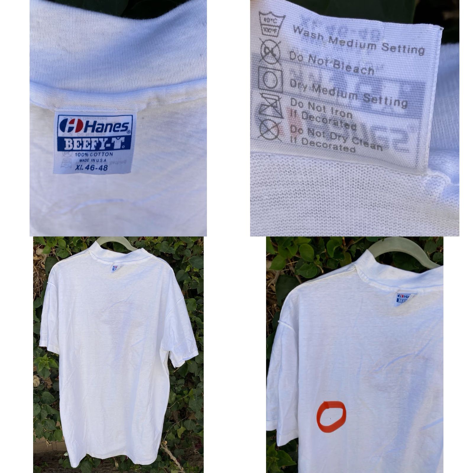 Hanes VINTAGE Hanes The Olympic Club Handball 1983 Doubles Championships T Shirt XL White 80s Mens Shirt Graphic Print Size US XL / EU 56 / 4 - 8 Thumbnail
