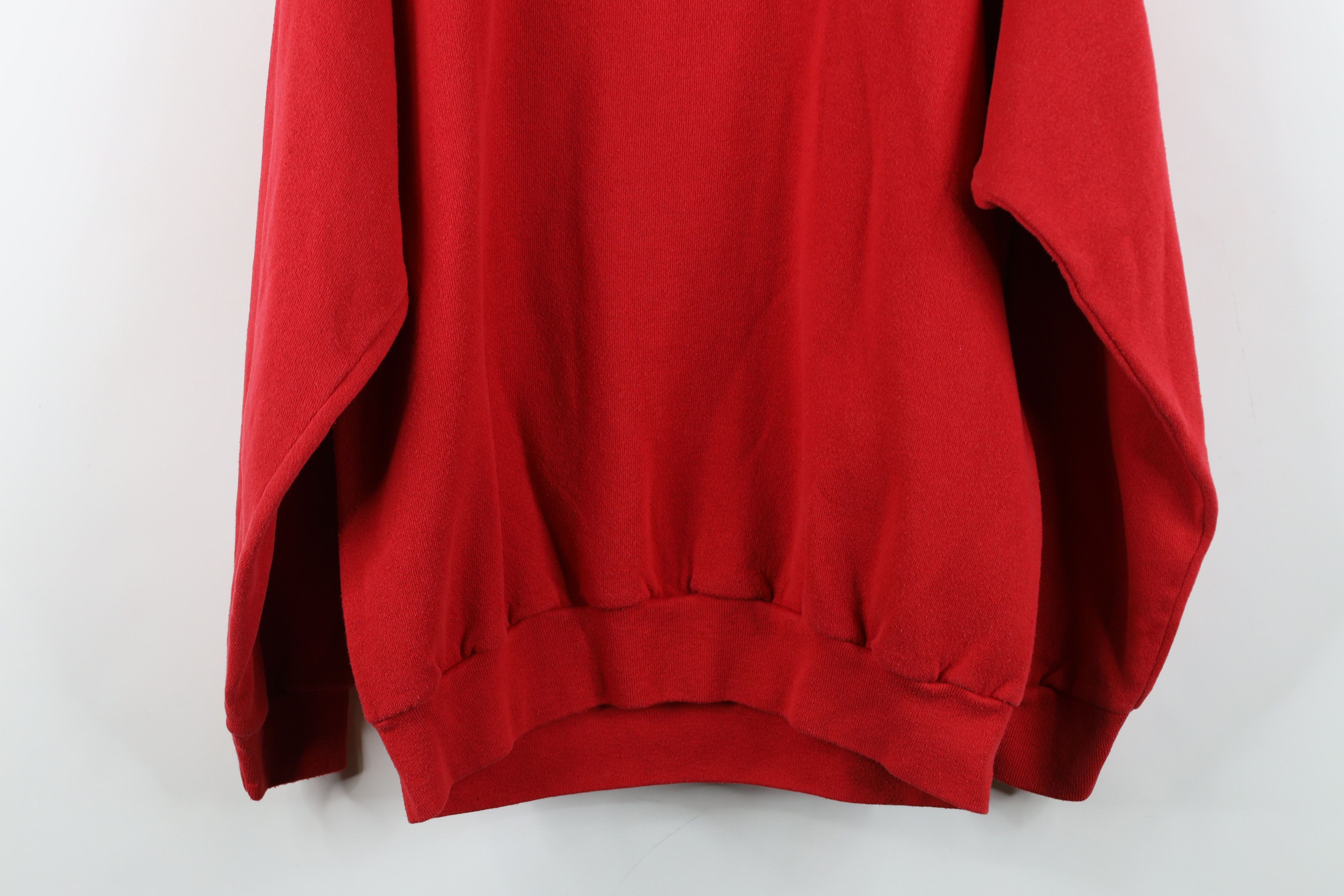 Vintage Vintage 90s Believe In Santa Claus Christmas Sweatshirt USA Size XL / US 12-14 / IT 48-50 - 13 Thumbnail