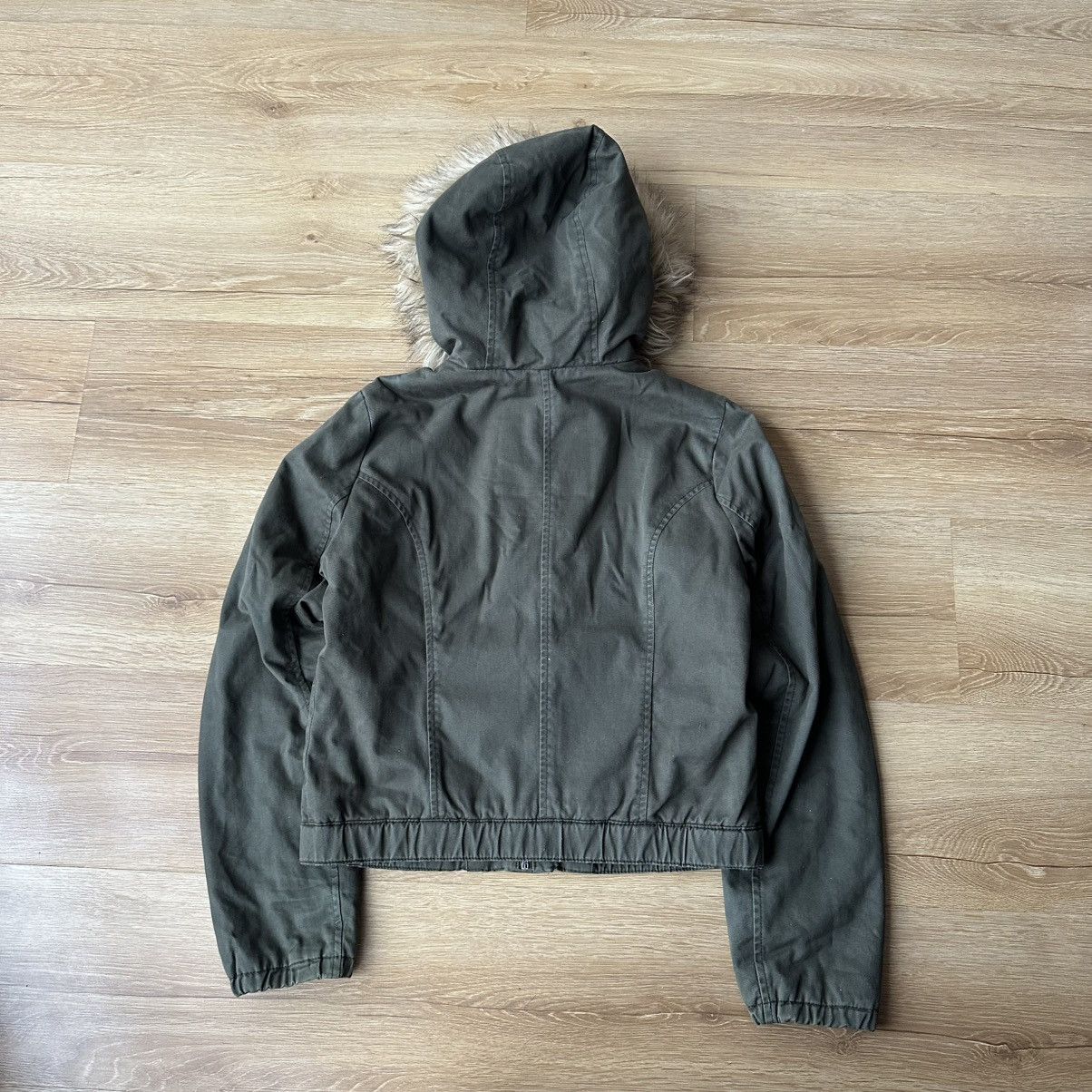 If Six Was Nine 90s Hollister Fur Jacket IfSixWasNine BabyDoll y2K Cropped Size L / US 10 / IT 46 - 20 Thumbnail