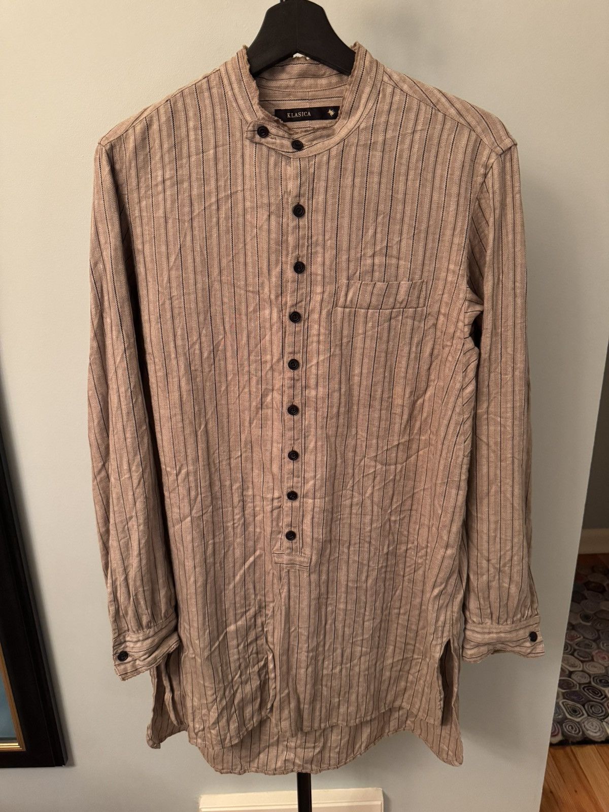 KLASICA Striped round collar long sleeve Size US S / EU 44-46 / 1 - 1 Thumbnail