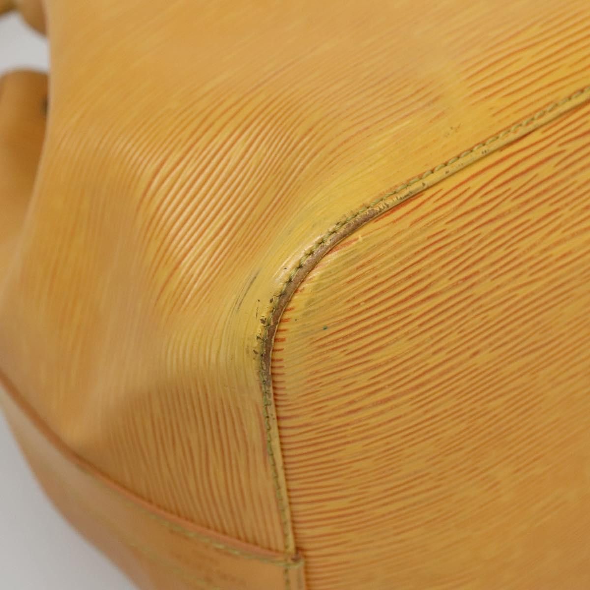 Louis Vuitton LOUIS VUITTON Epi Petit Noe Shoulder Bag Yellow M44109 Size ONE SIZE - 14 Thumbnail