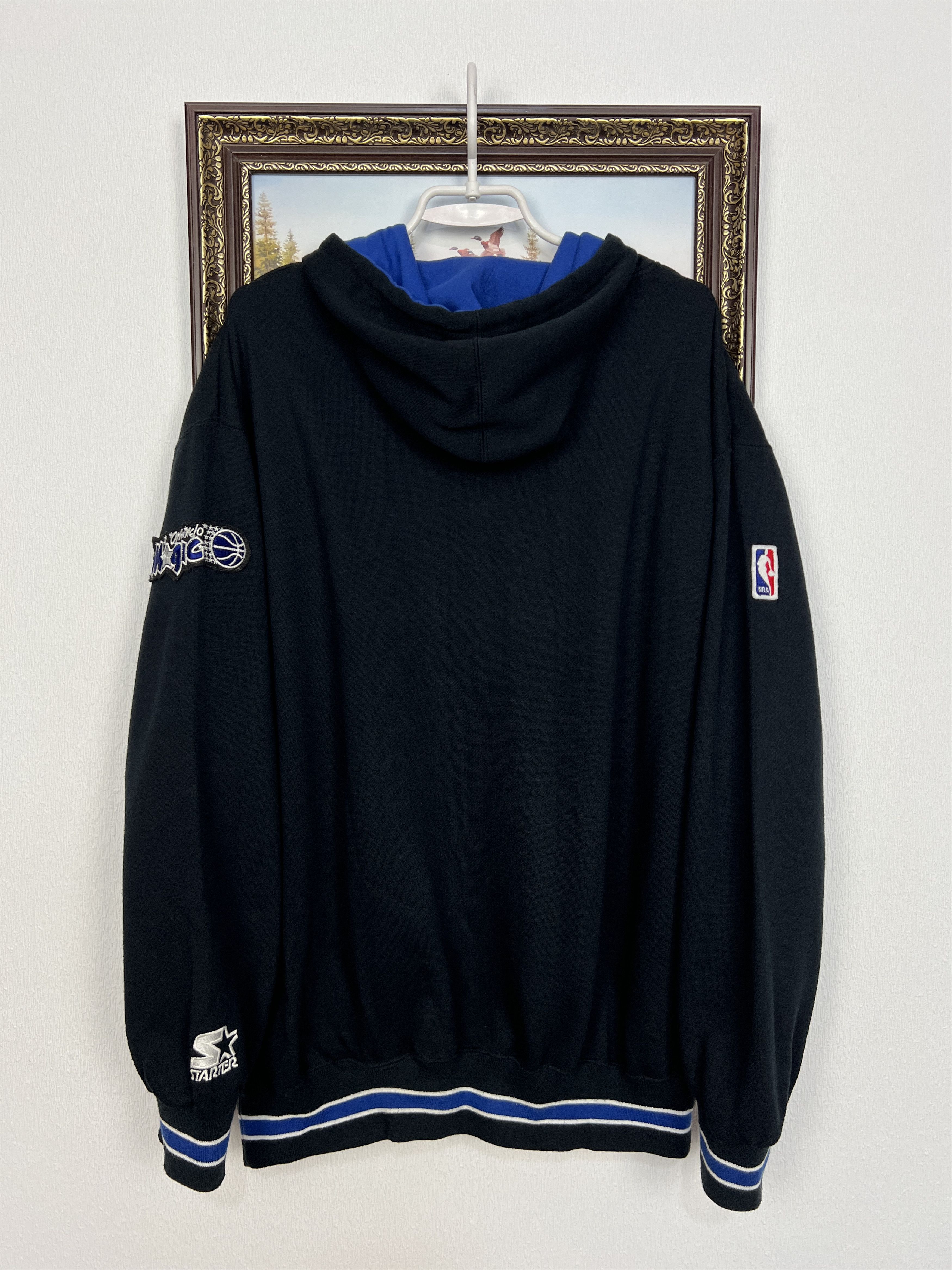 Starter Vintage 90's Orlando Magic NBA Hoodie Jacket Big Logo Rare Size US XL / EU 56 / 4 - 9 Thumbnail