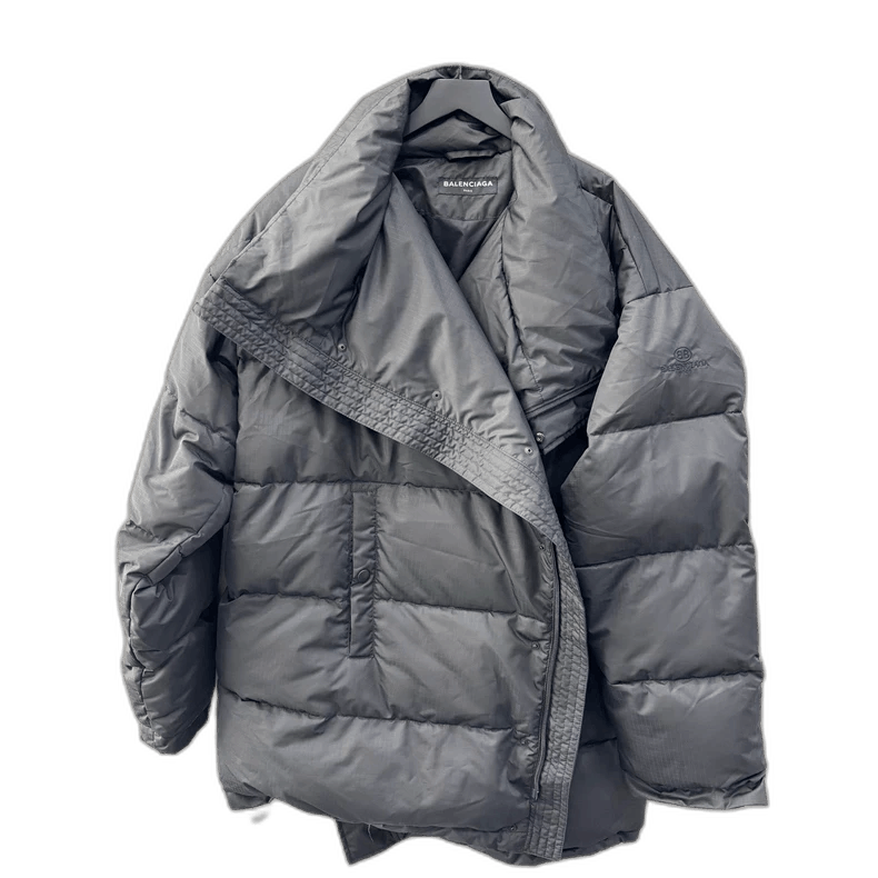 Balenciaga Oversized Logo Down Jacket