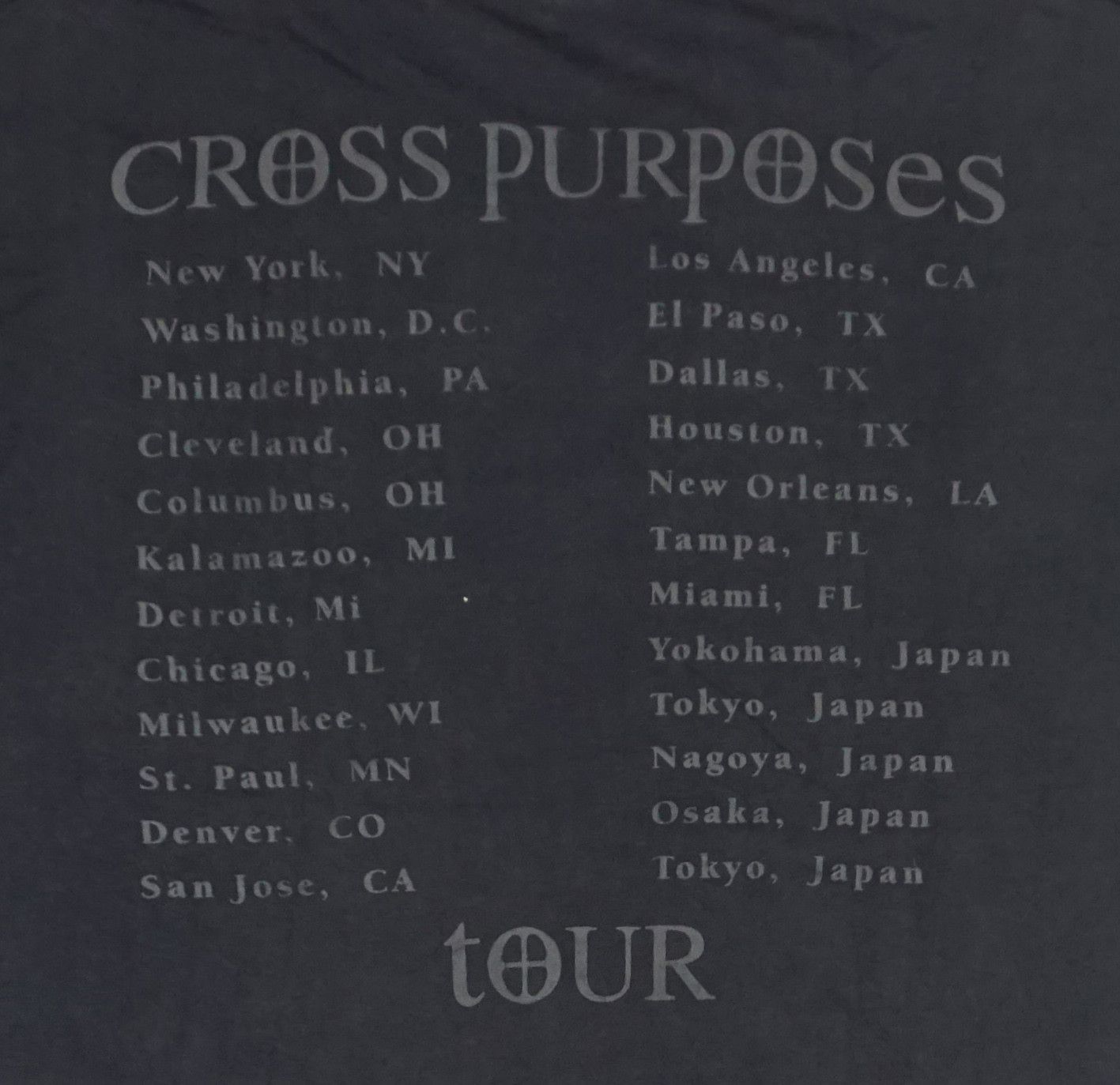 Band Tees × Vintage 90's Black Sabbath "Cross Purposes Tour" T-shirt Made in USA Size US L / EU 52-54 / 3 - 5 Thumbnail
