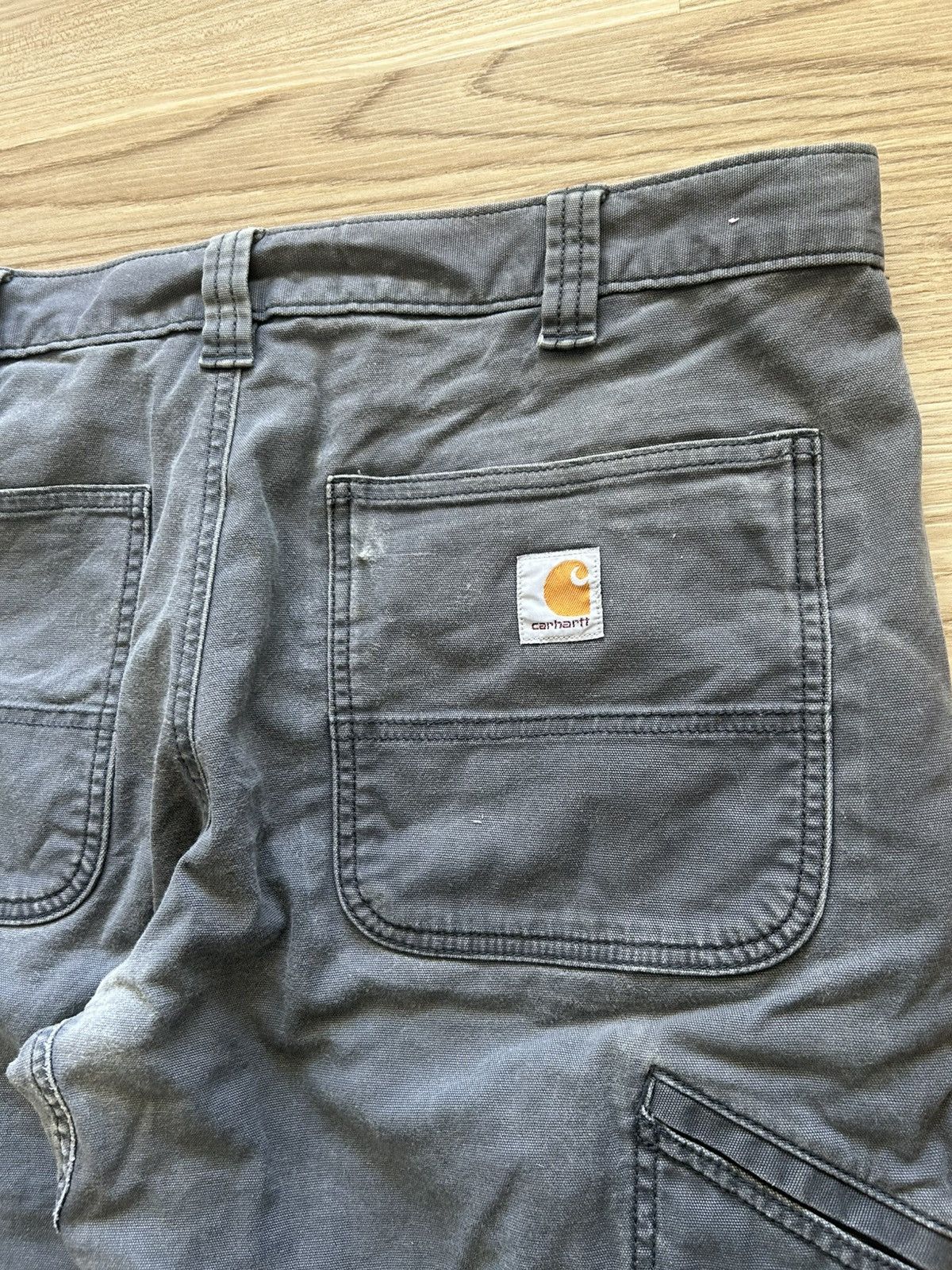 Carhartt Carhartt Double Knee cargo Pants Grey Size US 36 / EU 52 - 9 Thumbnail