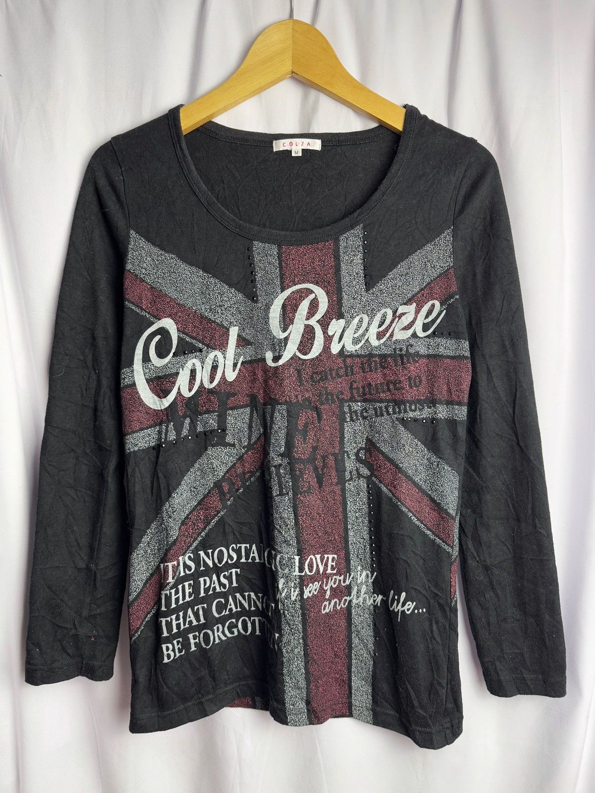 Beauty Beast × Hysteric Glamour × Japanese Brand Colza Poem England Flag Long Sleeve Japanese Style Size US S / EU 44-46 / 1 - 1 Thumbnail