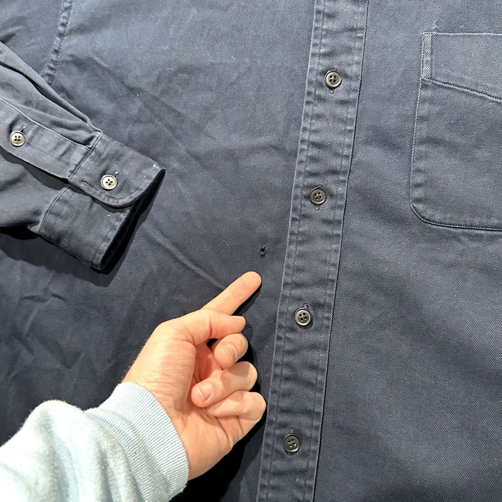 Polo Ralph Lauren Polo Ralph Lauren Shirt Mens Navy Blue Lowell Sport Button-Up Size US M / EU 48-50 / 2 - 6 Thumbnail