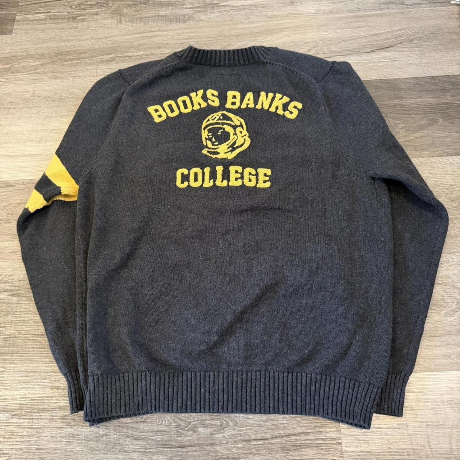 Billionaire Boys Club Vintage billionaire boys club books Banks college cardigan Size US XL / EU 56 / 4 - 4 Thumbnail