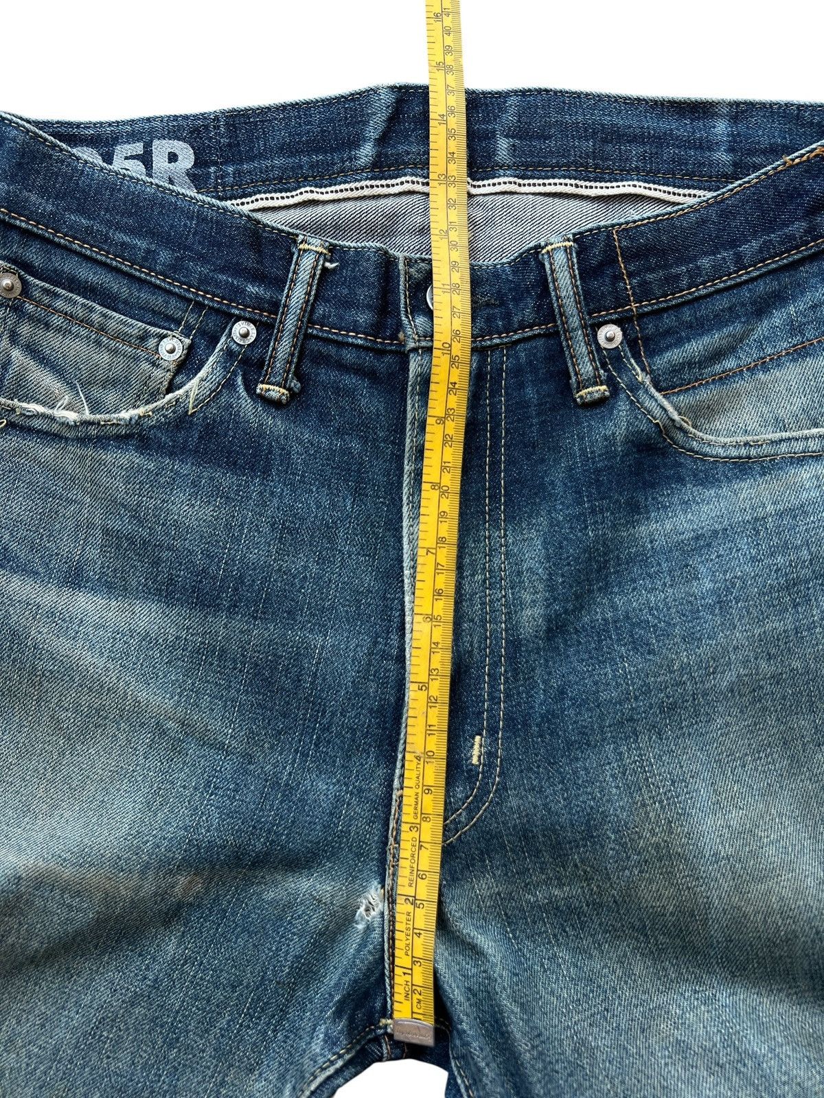 Visvim Visvim Selvedge Mudwash Distressed Denim Jeans 30x31 Size US 30 / EU 46 - 24 Thumbnail