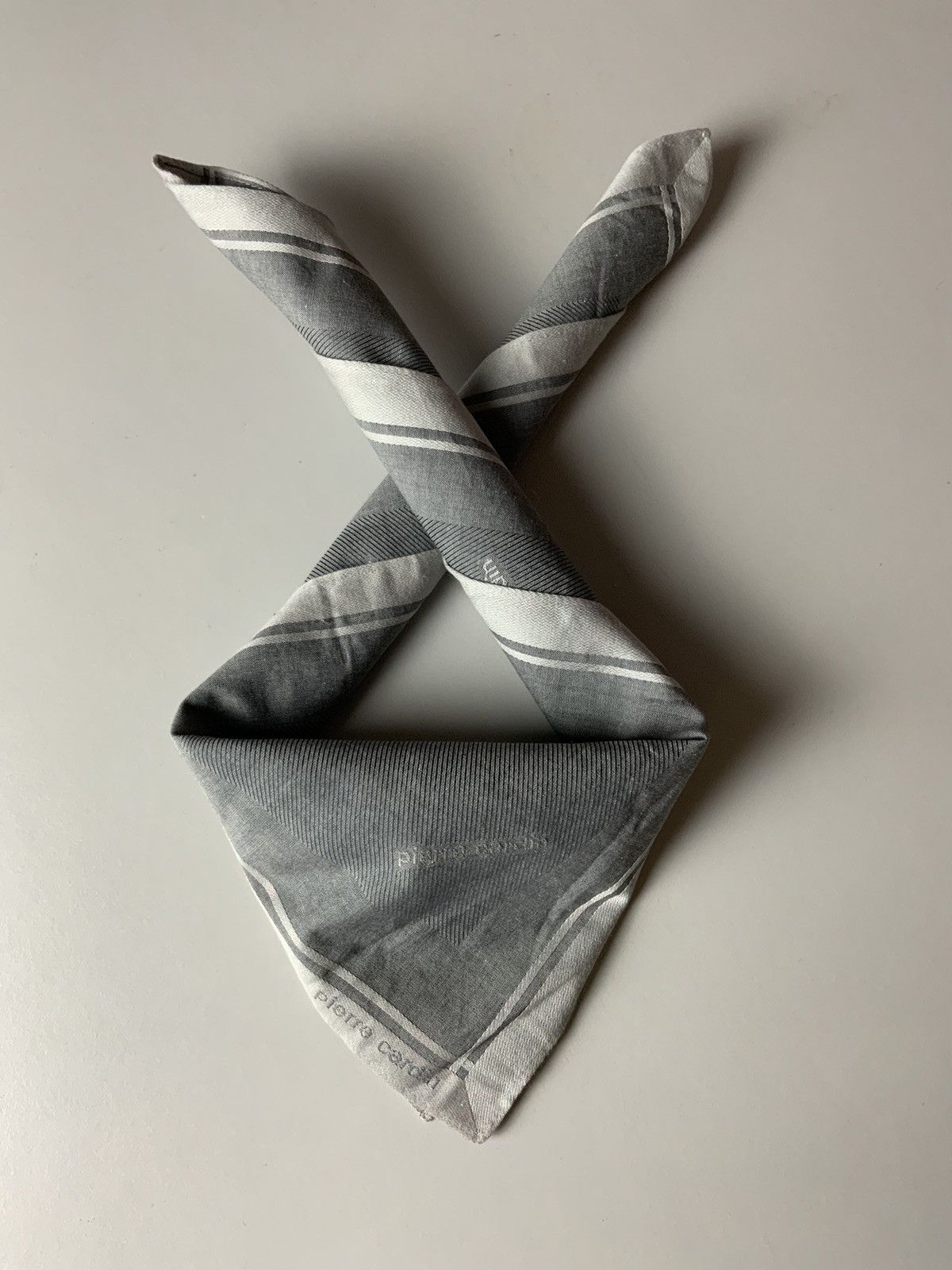 Pierre Cardin Pierre Cardin Monogram Bandana Handkerchief Size ONE SIZE - 2 Thumbnail