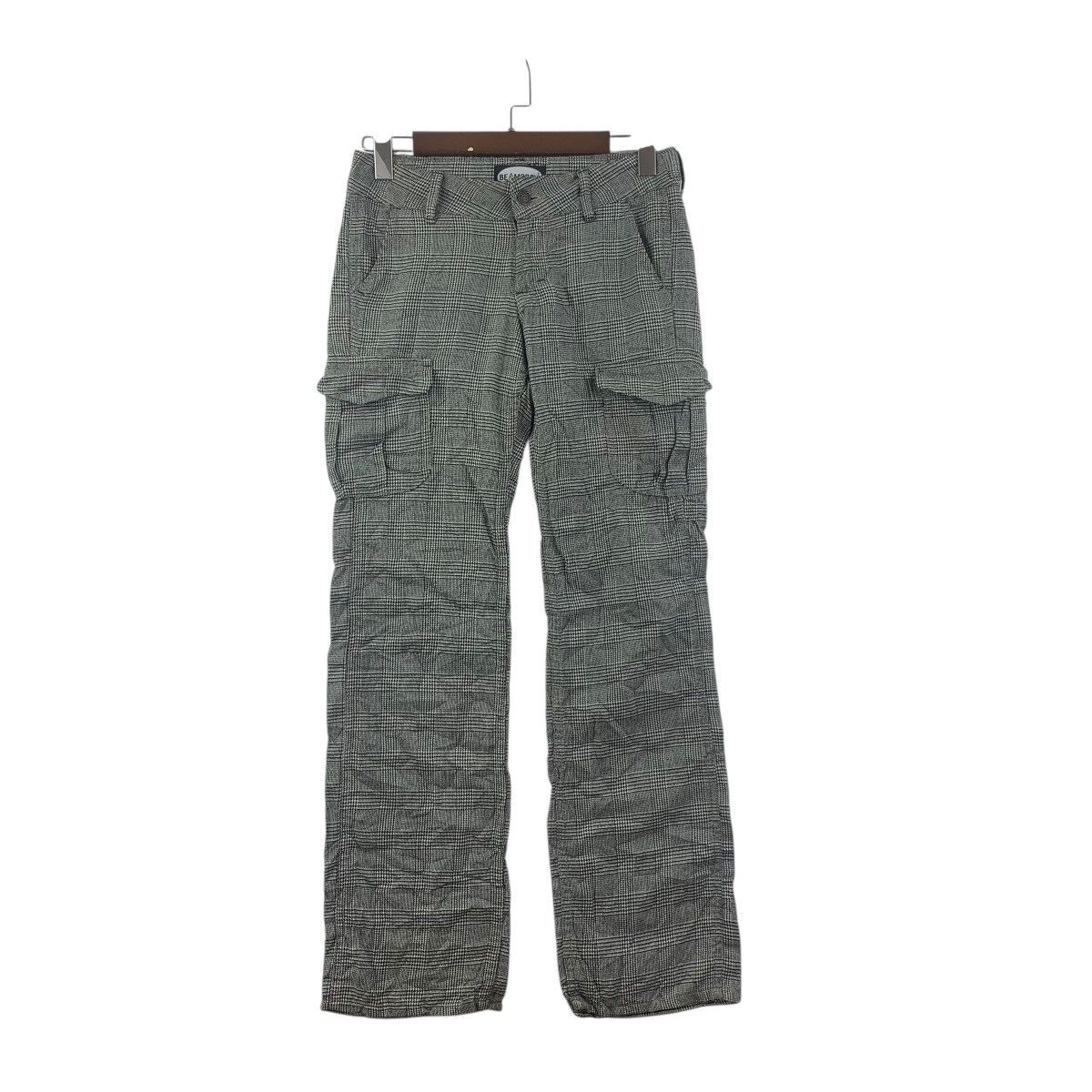Beams Plus Vintage BEAMS BOY JAPAN Plaids Pocket Punk Pants Size US 29 - 1 Thumbnail
