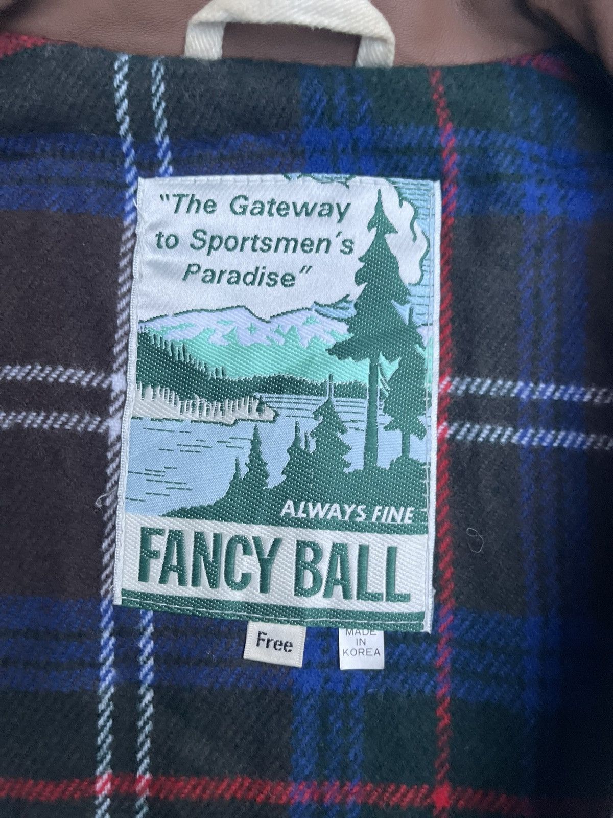 Vintage FANCY BALL “Sportsman’s Paradise” Jacket Leather Collar Size US L / EU 52-54 / 3 - 4 Thumbnail