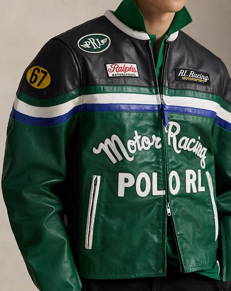 Polo Ralph Lauren Polo Ralph Lauren Leather Café Racer Jacket Size Large Size US L / EU 52-54 / 3 - 5 Thumbnail
