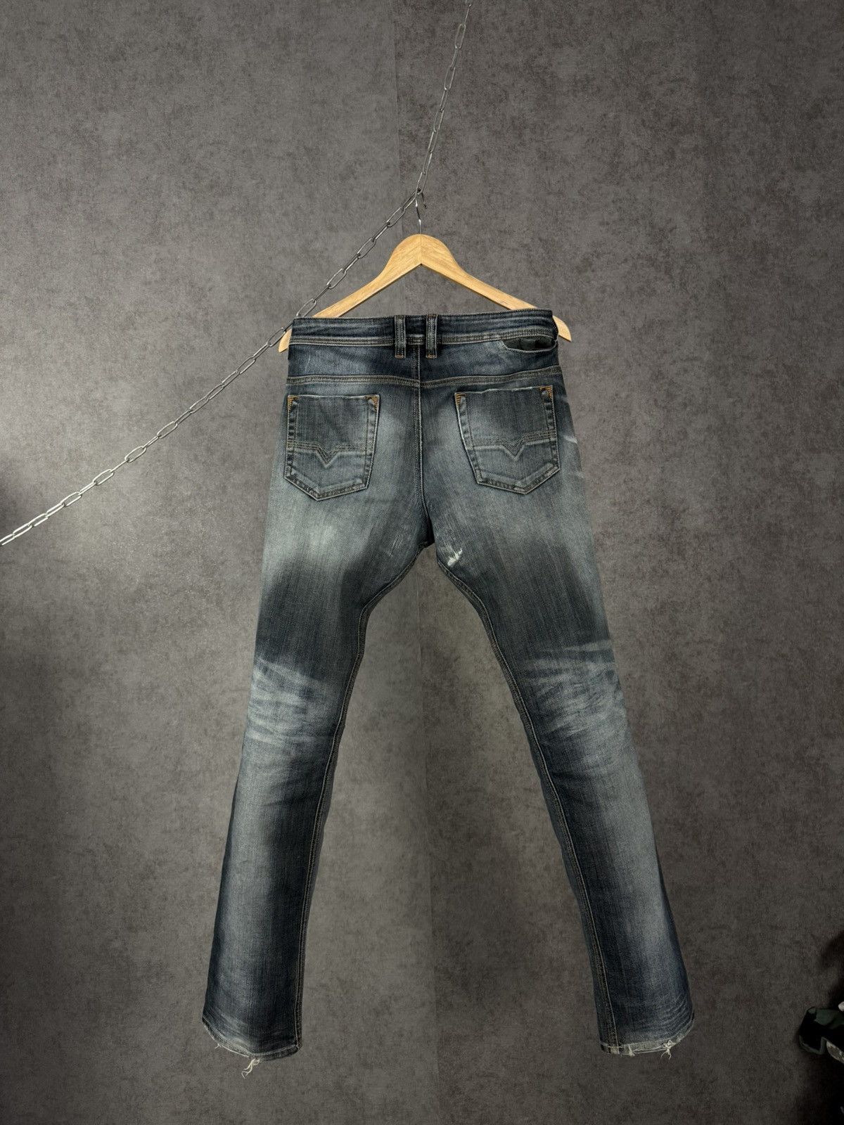 Diesel Diesel Safado vintage designer distressed denim jeans Size US 32 / EU 48 - 6 Thumbnail