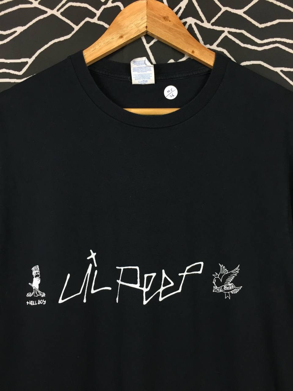 Lil Peep Lil Peep Cry Baby Bart Simpson Hell Boy Rap Tee Size US M / EU 48-50 / 2 - 3 Thumbnail