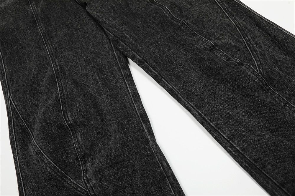 Japanese Brand × Jean Retro punk street trend loose casual washed distressed jeans Size US 32 / EU 48 - 6 Thumbnail