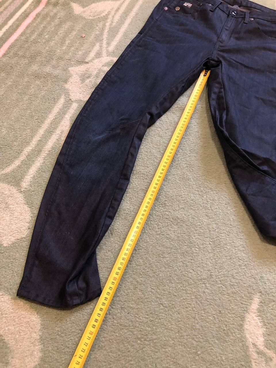 G-Star G-Star Raw Tapered Navy Men Jeans STREETWEAR Size US 27 - 15 Thumbnail
