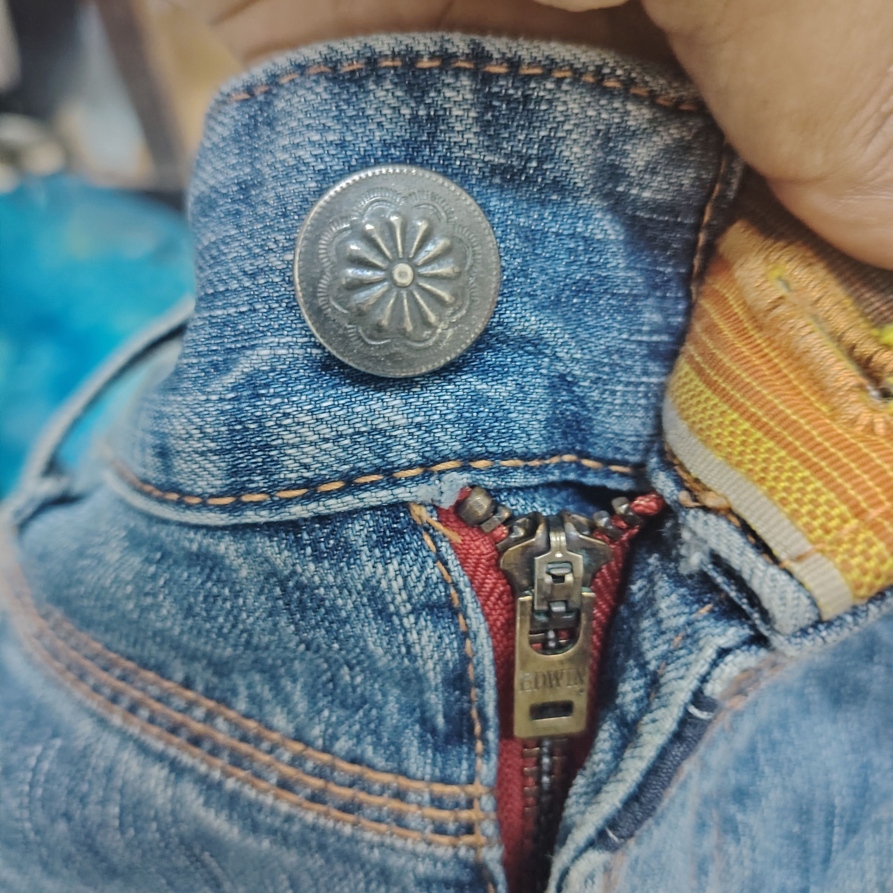 Edwin Vintage Edwin Distressed Denim Size US 32 / EU 48 - 18 Thumbnail