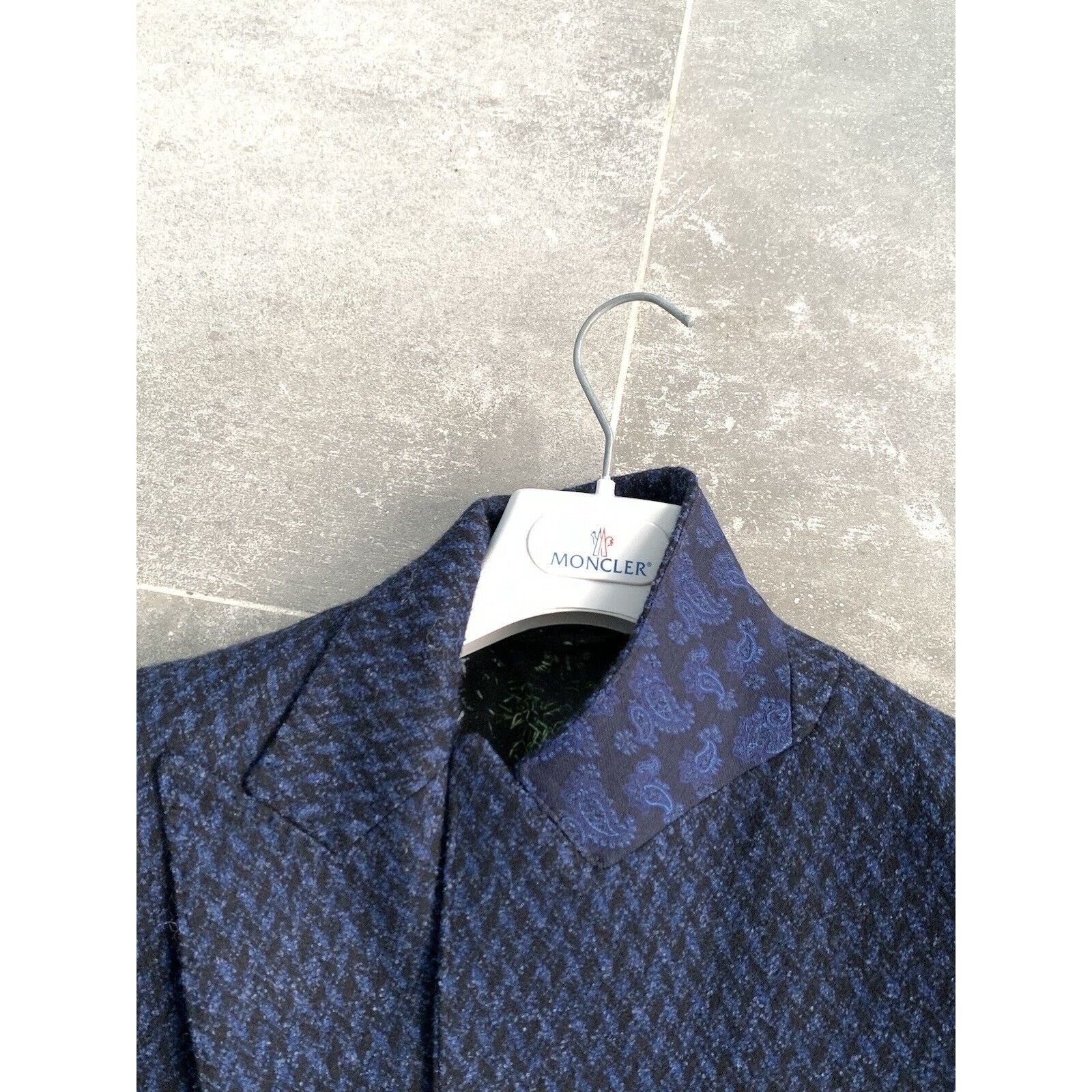 Etro Men's ETRO Long Wool Trench Coat Mac Jacket EU 52 UK 42 L Size US L / EU 52-54 / 3 - 21 Thumbnail