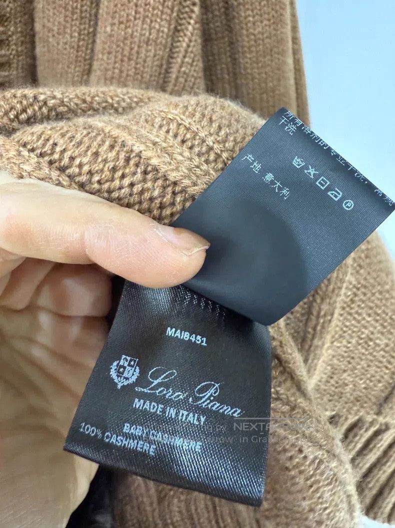 Loro Piana Loro Piana Camel Baby Cashmere Cashmere Linen Open Front J Size S / US 4 / IT 40 - 7 Thumbnail