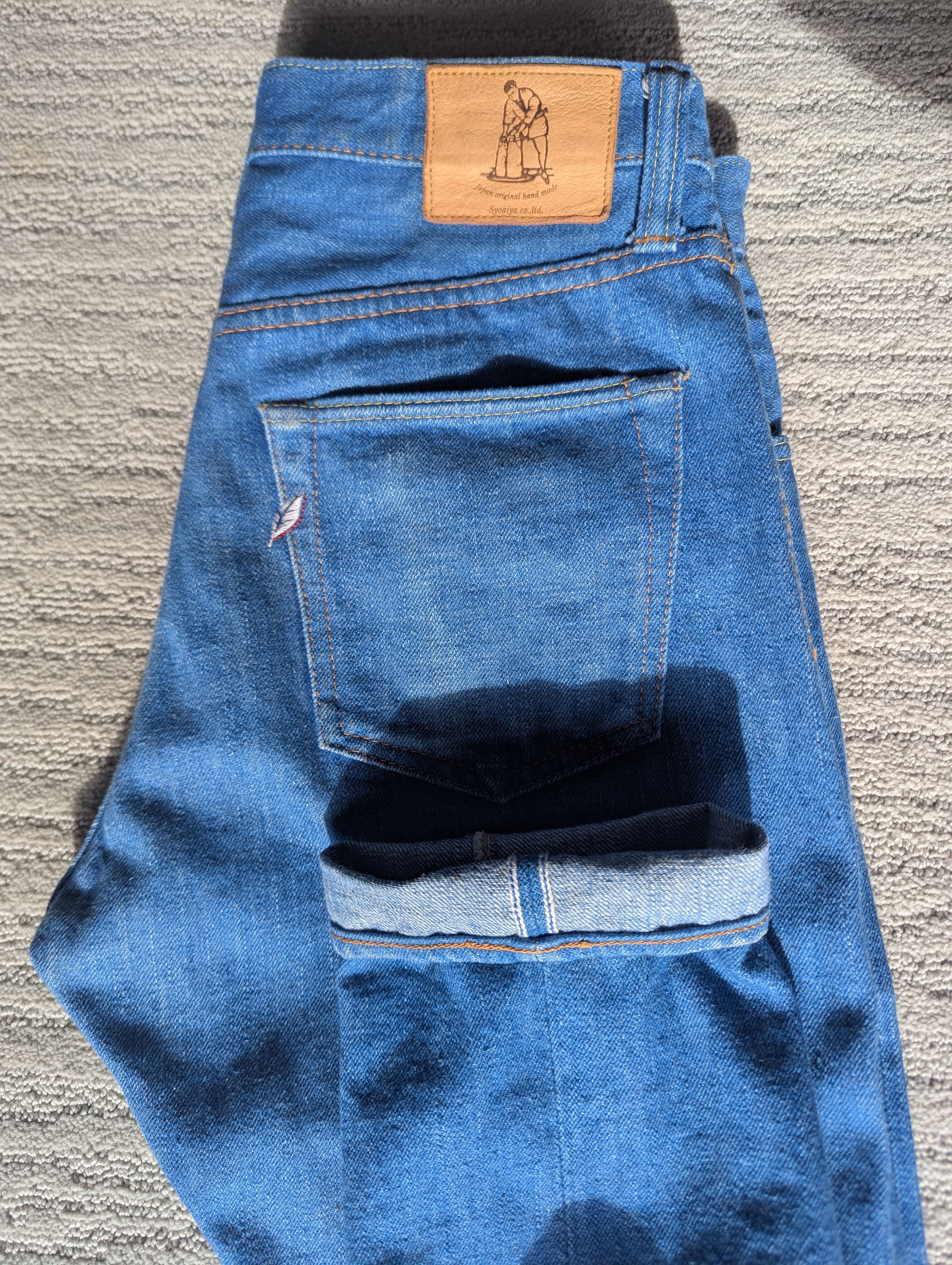 Pure Blue Japan BG-019 Blue Grey Selvedge