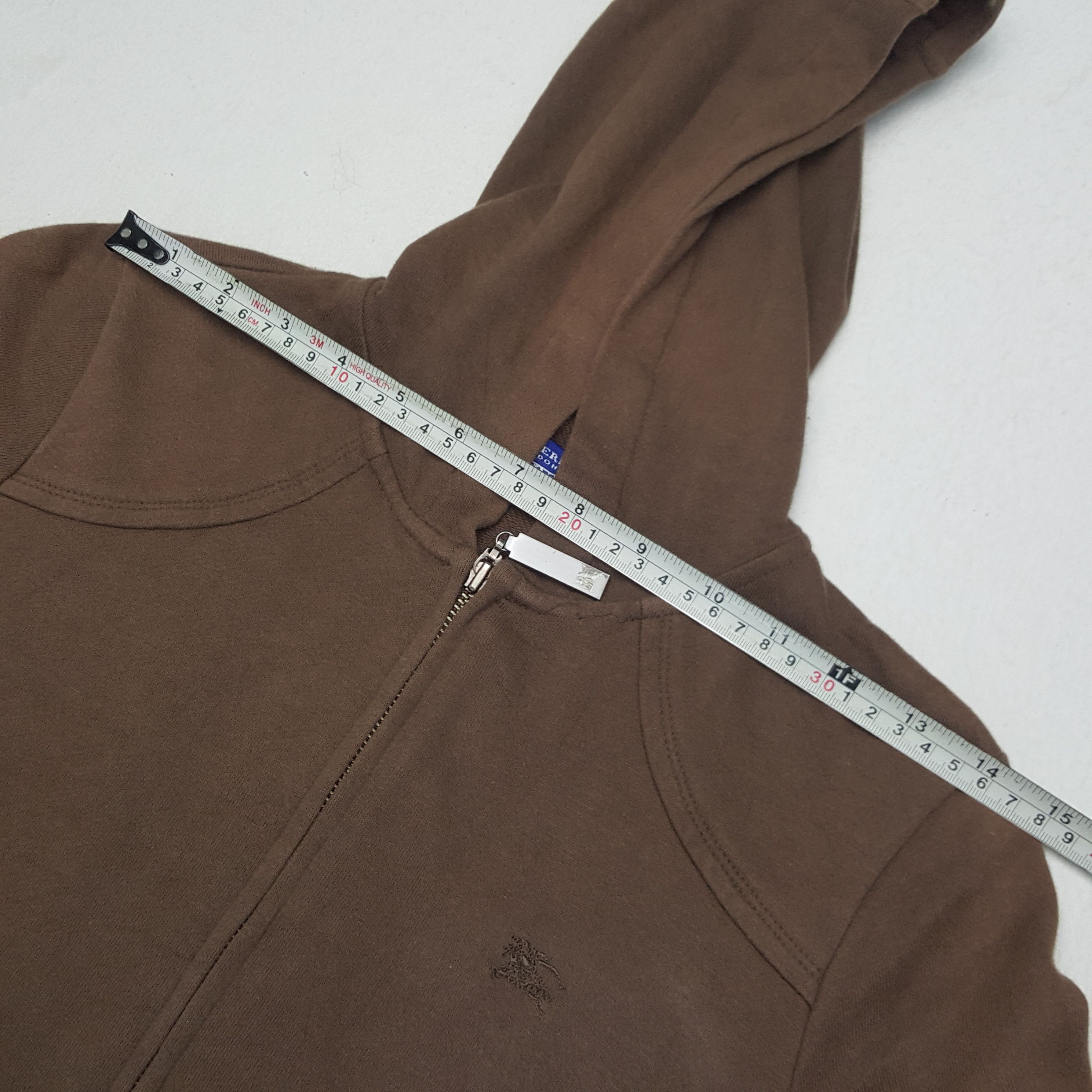 Burberry × Vintage Vintage Burberry Blue Label Custom Spell Out Jacket Hoodies Size XS / US 0-2 / IT 36-38 - 6 Thumbnail