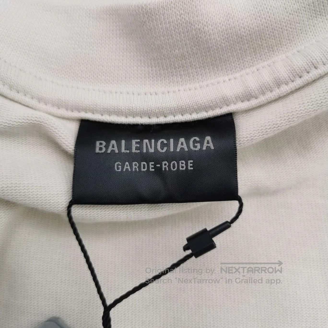 Balenciaga Balenciaga Beige Cotton Oversized Short. Size S / US 4 / IT 40 - 5 Thumbnail