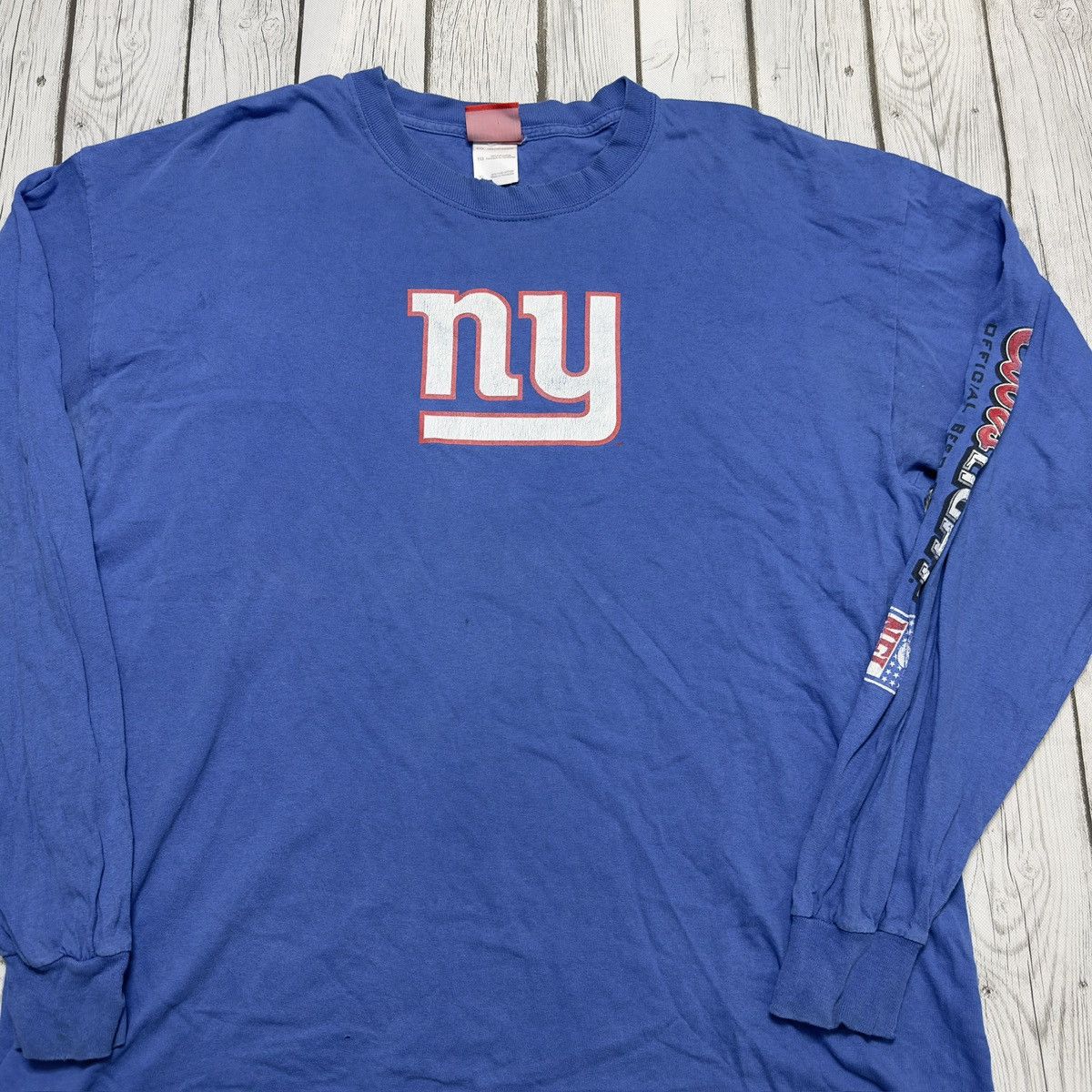 NFL × Vintage Vintage New York Giants long sleeve tee Size US XL / EU 56 / 4 - 3 Thumbnail