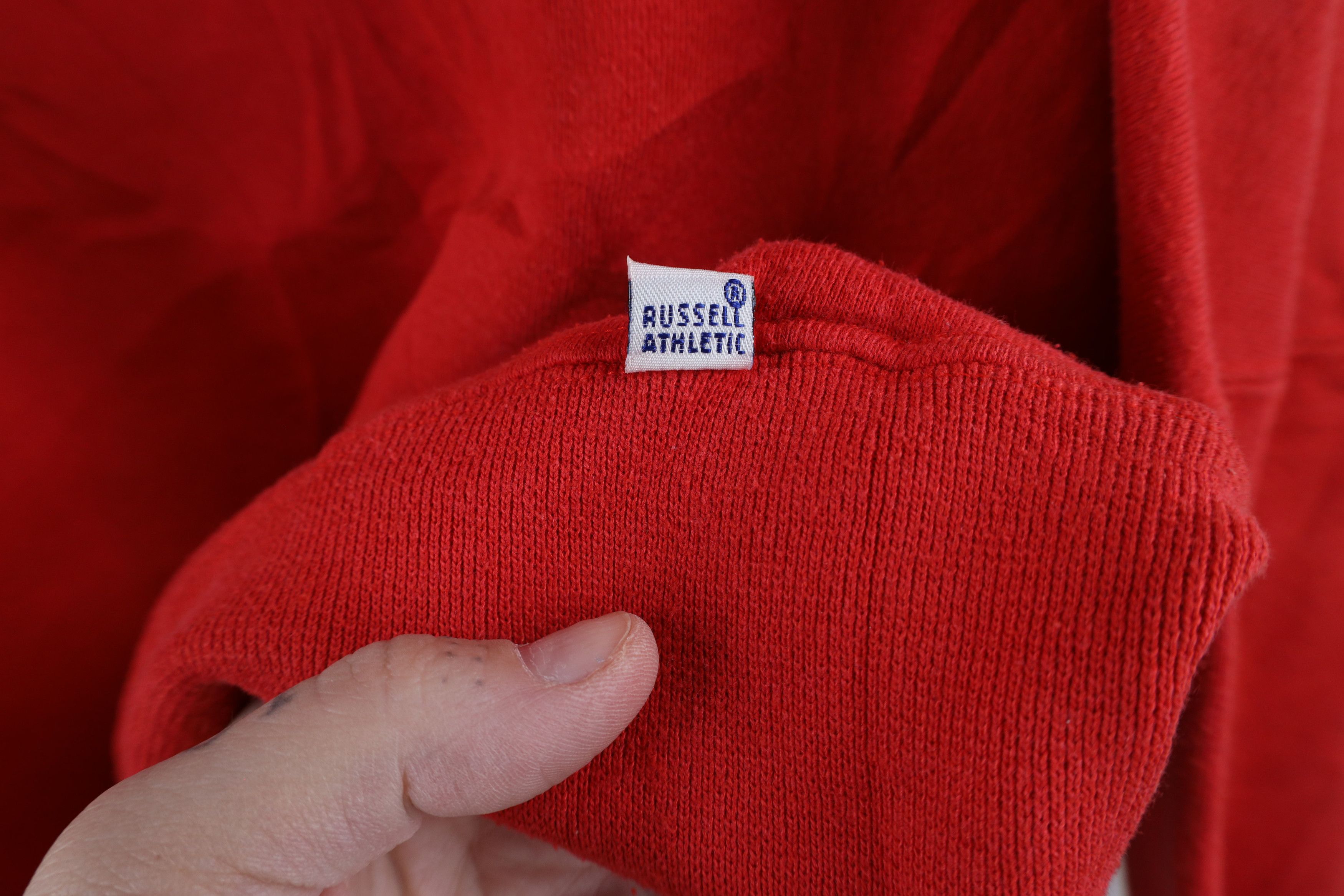 Russell Athletic × Vintage Vintage 90s Russell Athletic Football Jersey Sweatshirt USA Size US L / EU 52-54 / 3 - 5 Thumbnail