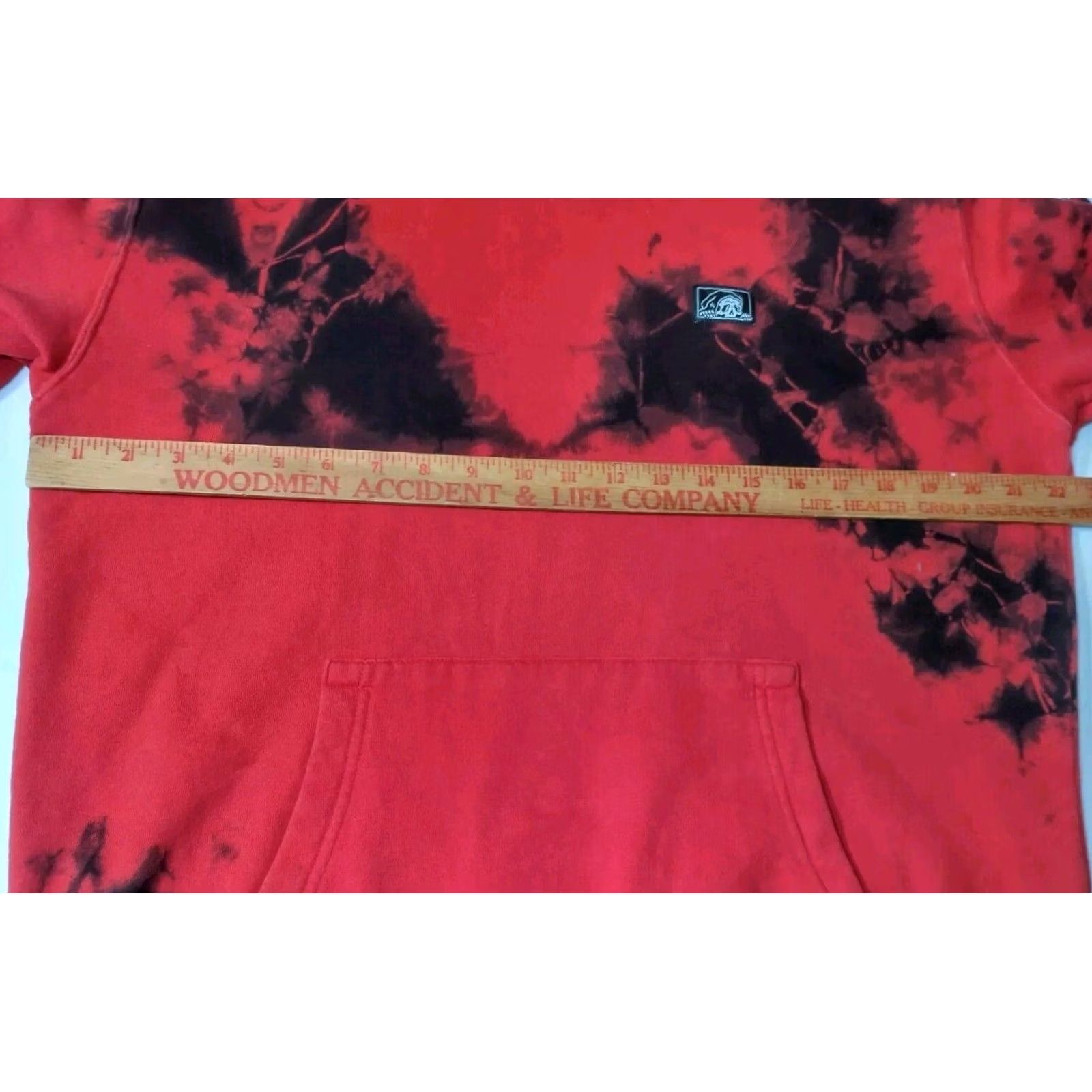 Vintage Sketchy Tank Lurking Class Hooded Sweatshirt Hoodie M Red Tie Dye Reaper Logo Men Pullover Knit Cotton Blend Long Sleeve Drawstring Neon Size US M / EU 48-50 / 2 - 4 Thumbnail