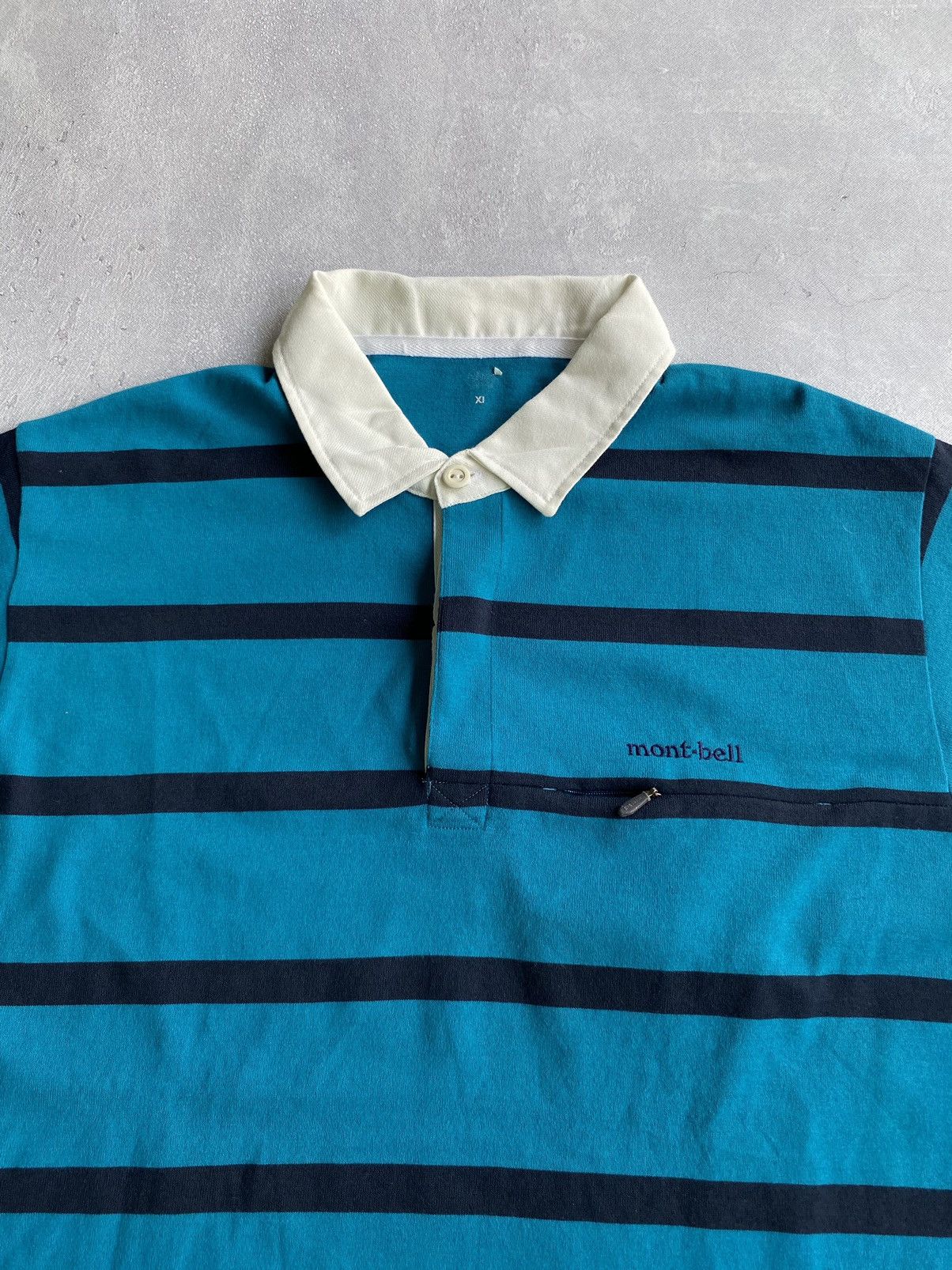 Montbell Mont-Bell Rugby Shirt Size US L / EU 52-54 / 3 - 2 Thumbnail
