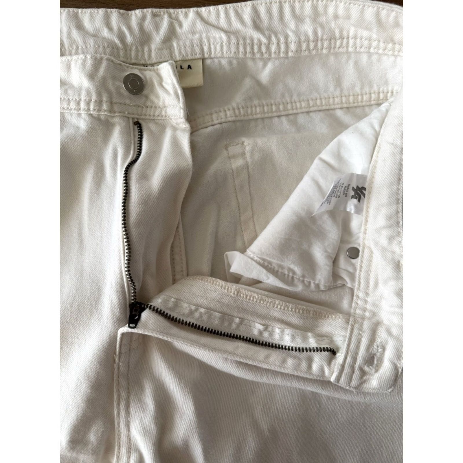 YoungLA YoungLA Jeans 609 Baggy White Denim 36L Mens Relaxed Fit 5-Pocket Jeans Hip Hop Grunge City Y2K Mens Size US 36 / EU 52 - 5 Thumbnail
