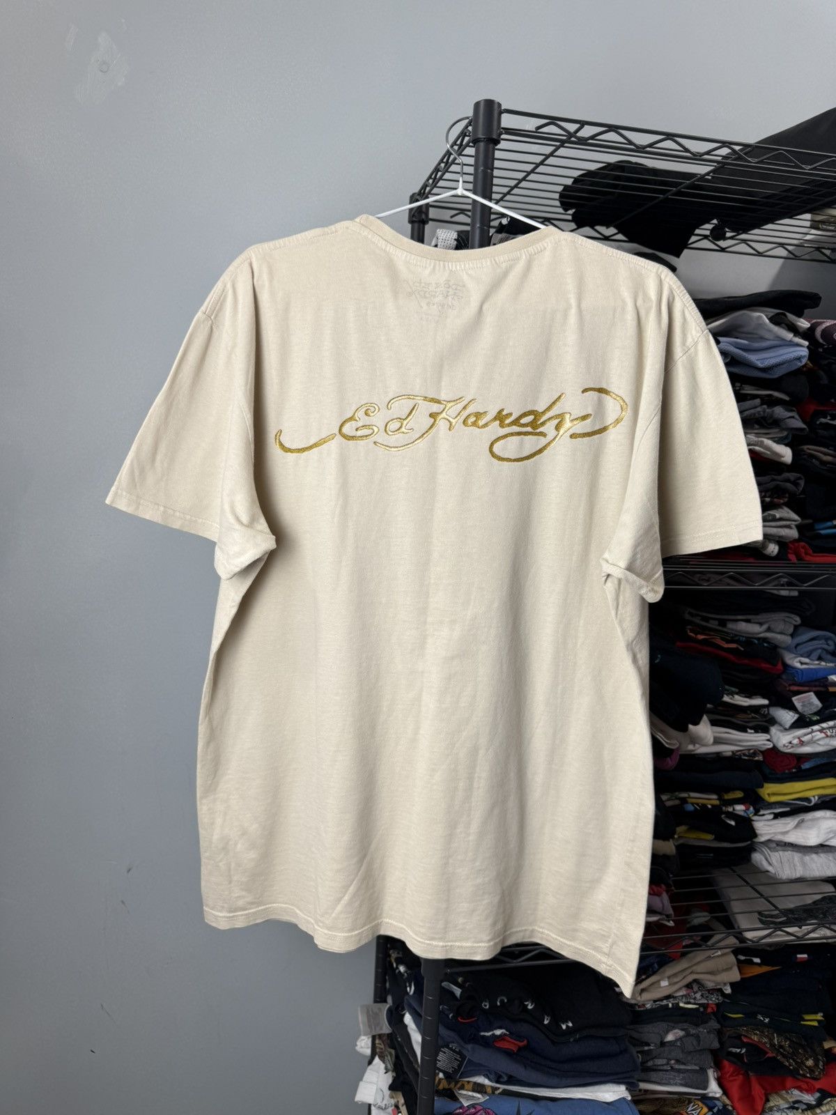 Ed Hardy Vintage Ed Hardy by Christian Audigier T Shirt Size US L / EU 52-54 / 3 - 2 Thumbnail