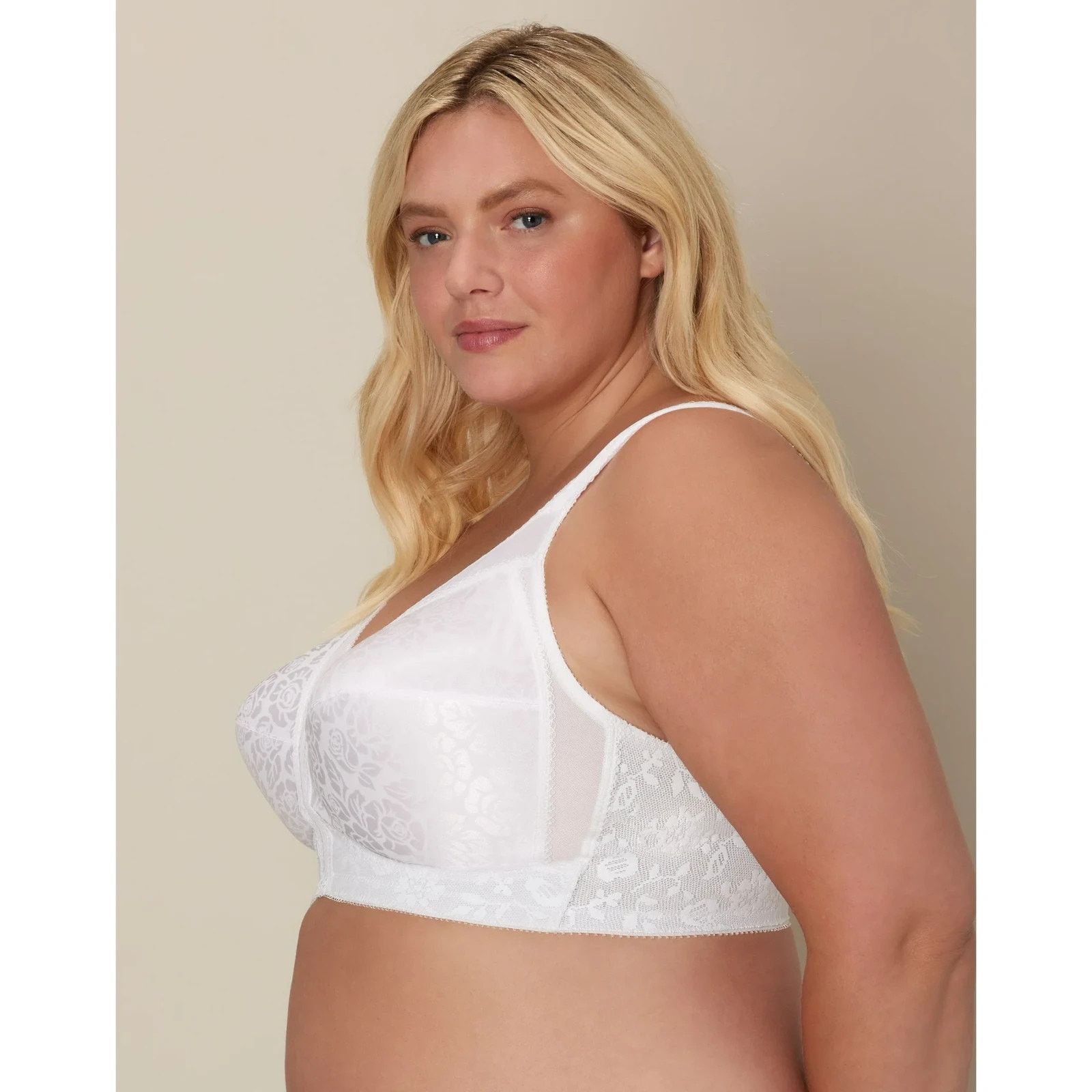 Other Playtex Bra 18 Hour Shoulder Wirefree Wide Straps 36C White Size ONE SIZE - 2 Thumbnail