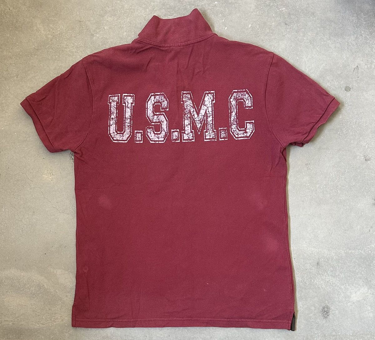 Avirex VINTAGE AVIREX USMC POLO Size US M / EU 48-50 / 2 - 1 Thumbnail