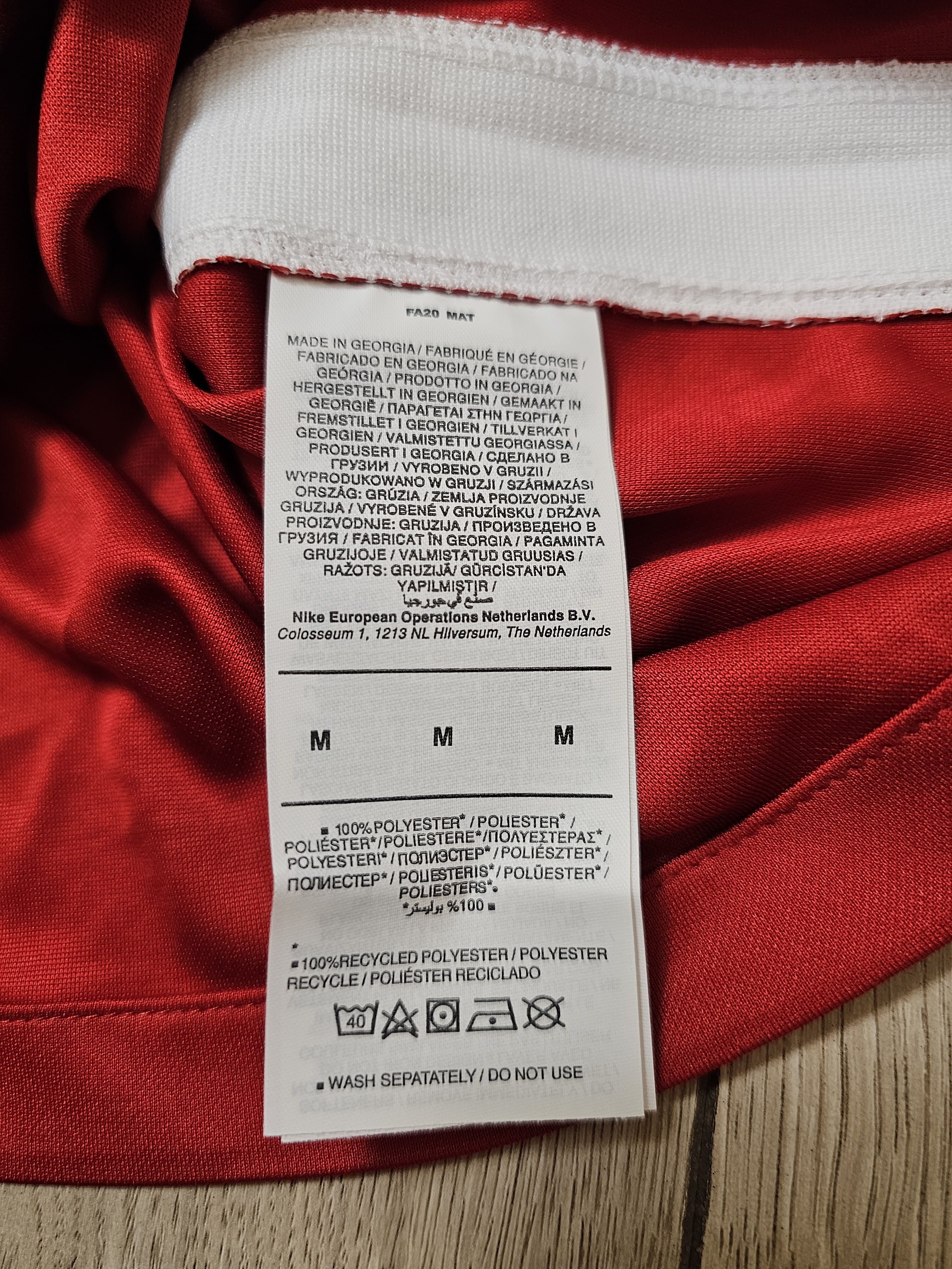 All Sport × Nike LIVERPOOL 2020 2021 HOME FOOTBALL SHIRT SOCCER JERSEY Size US M / EU 48-50 / 2 - 9 Thumbnail