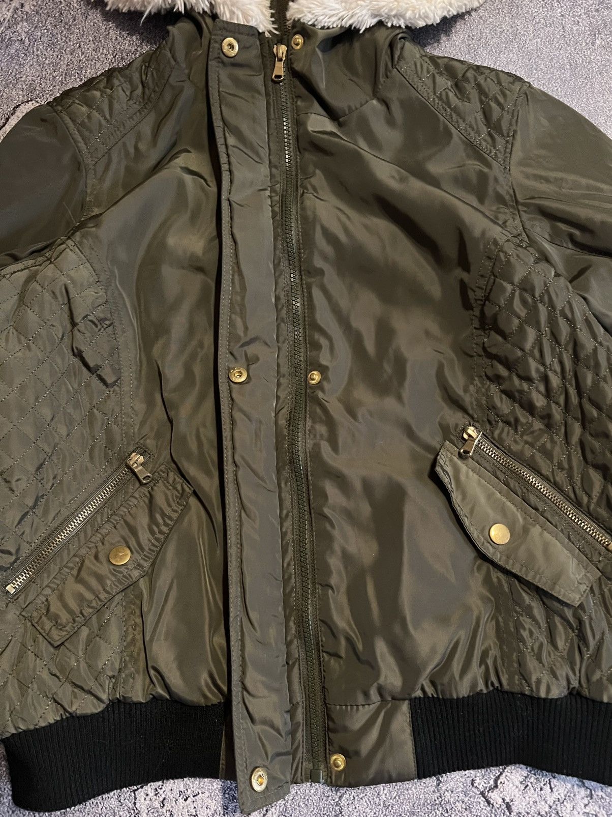 Vintage CRAZY vintage IfSixWasNine style bomber jacket Japanese Y2K Size US L / EU 52-54 / 3 - 5 Thumbnail
