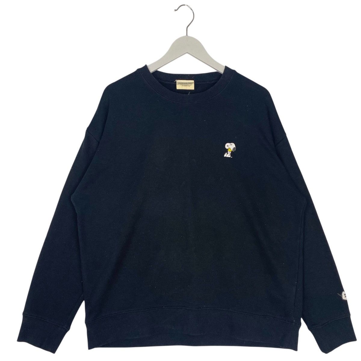 Other Vintage Peanuts Snoopy Crewneck Sweatshirt Black Size M Size US M / EU 48-50 / 2 - 1 Thumbnail