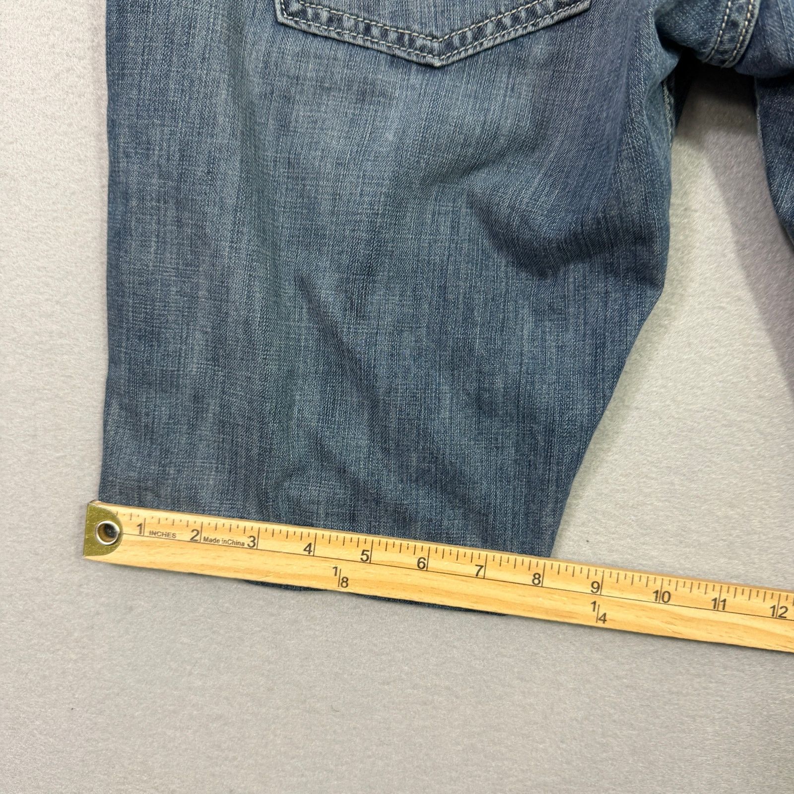 Levi's Vintage Levis 511 Jean Shorts Mens 33 Blue 11" Inseam Skinny Size US 33 - 10 Thumbnail